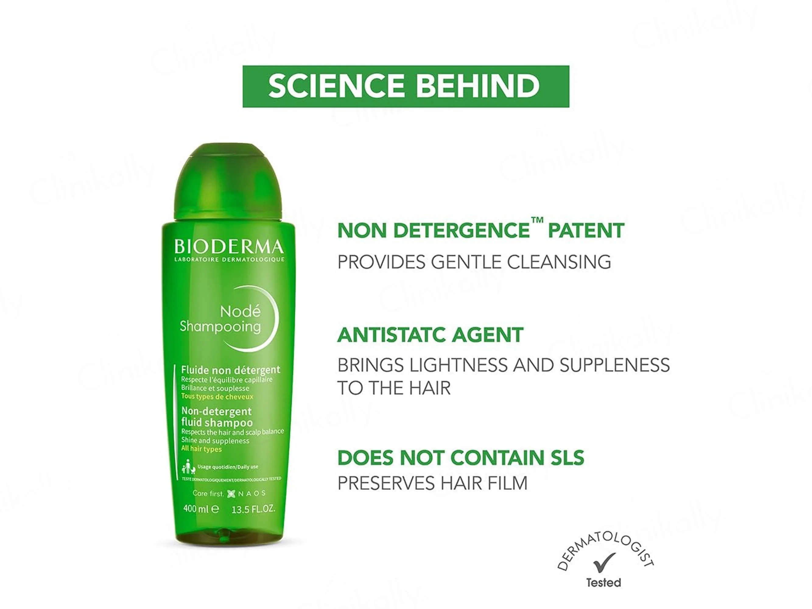 Bioderma Node Non-Detergent Fluid Shampoo - Image 5