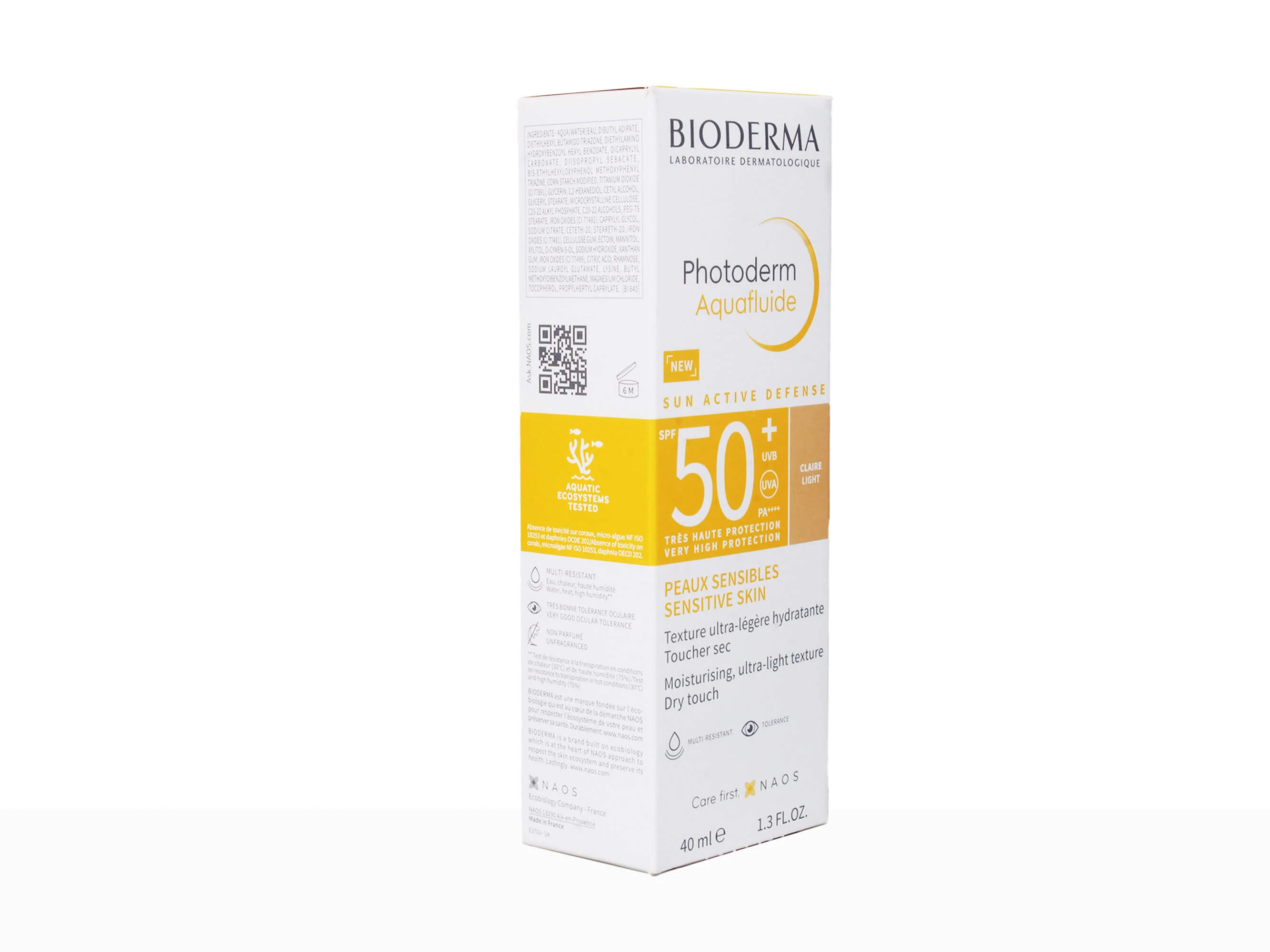 Bioderma Photoderm Aquafluide SPF 50+ PA++++ (Claire Light) - Image 4