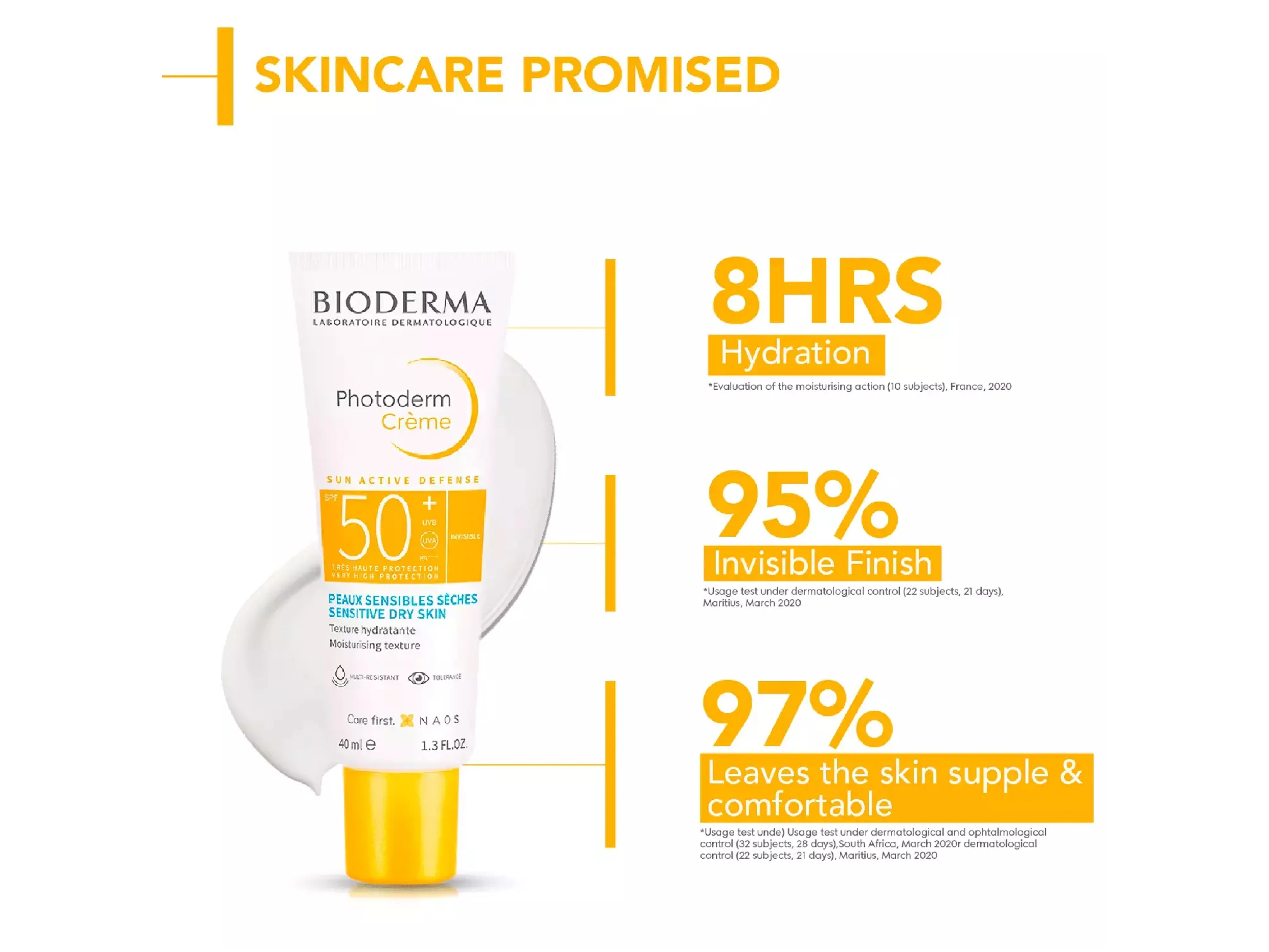 Bioderma Photoderm Creme SPF 50+ PA++++ (Invisible) - Image 2