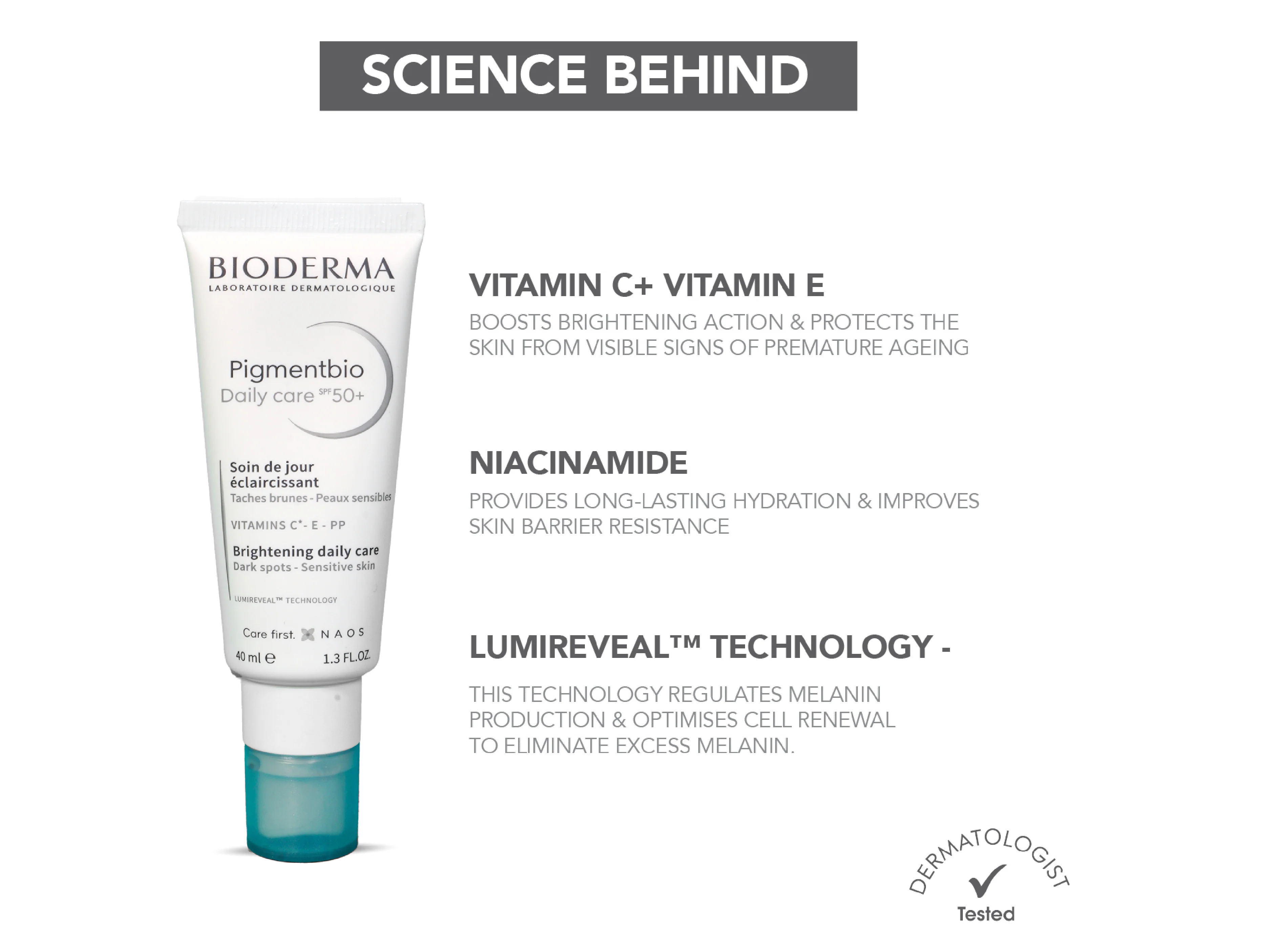 Bioderma Pigmentbio Daily Care SPF 50+ - Image 2