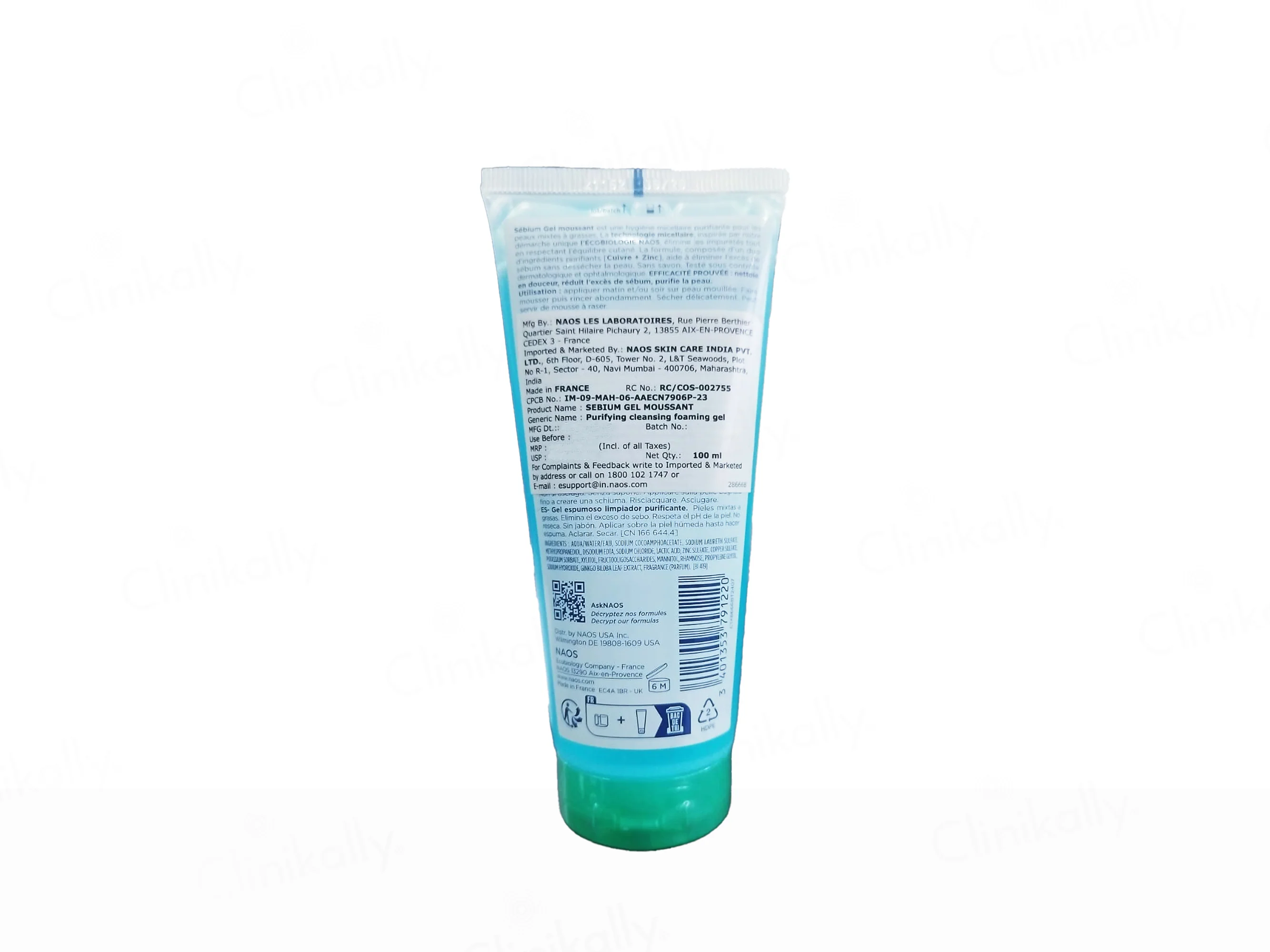 Bioderma Sebium Gel Moussant Purifying Cleansing Foaming Gel - Image 4