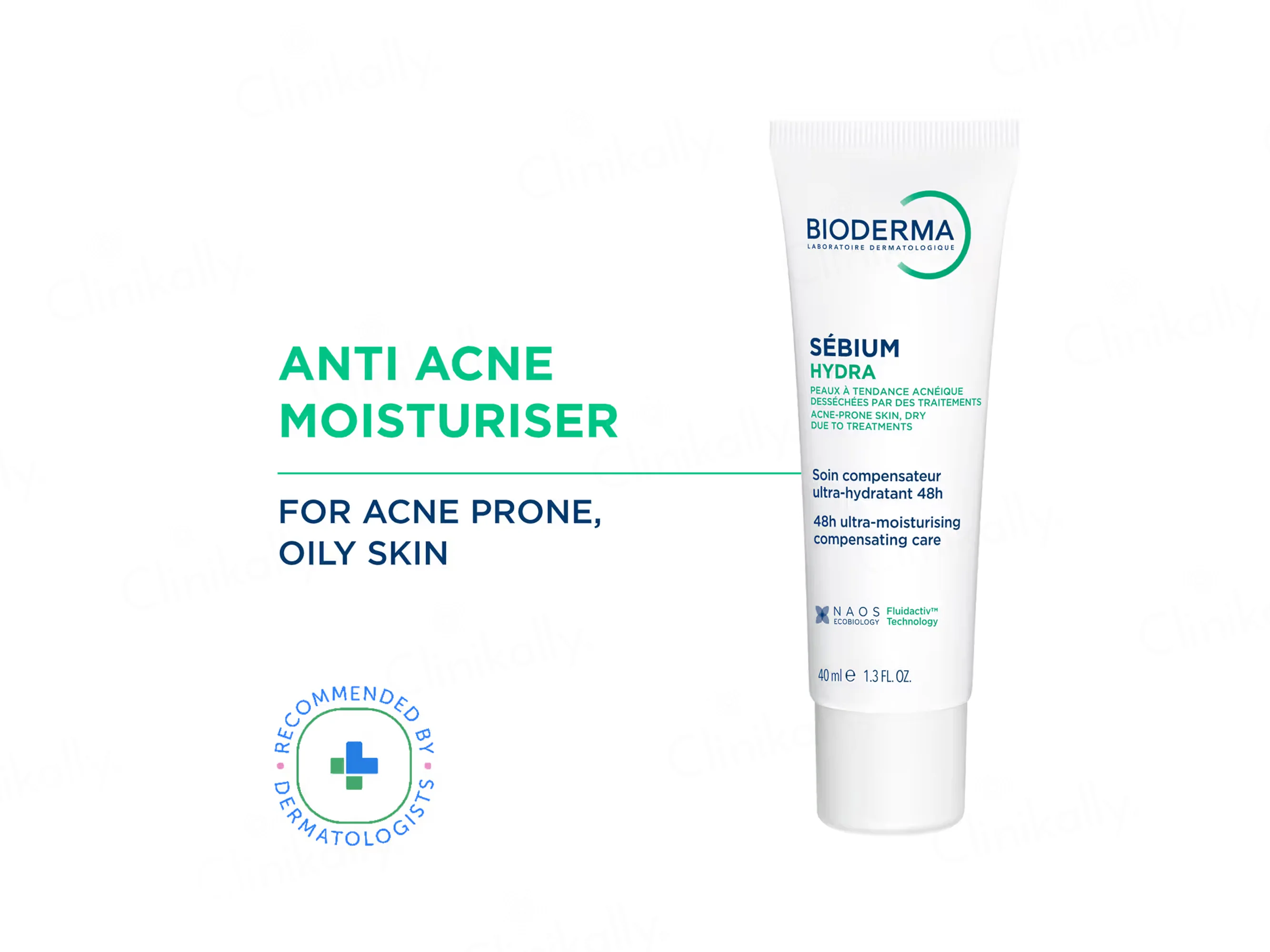 Bioderma Sebium Hydra Ultra-Moisturising Compensating Care Cream - Image 3