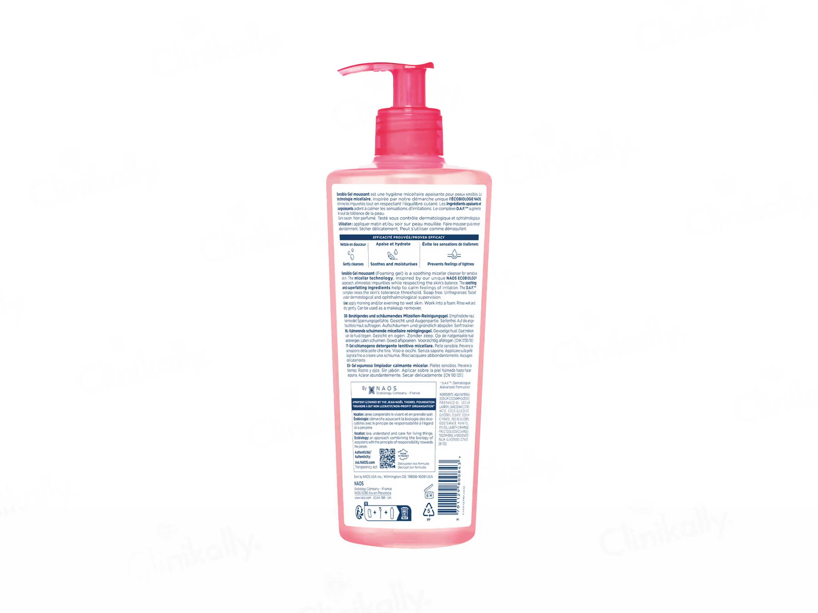 Bioderma Sensibio Gel Moussant Soothing Micellar Cleansing Foaming Gel - Image 10