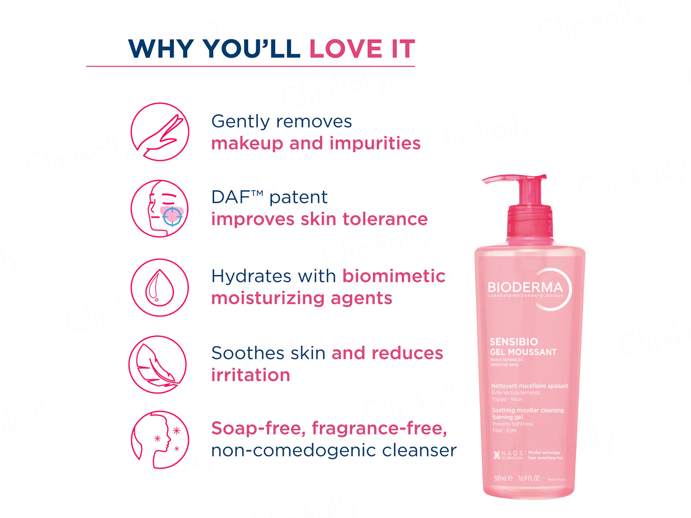 Bioderma Sensibio Gel Moussant Soothing Micellar Cleansing Foaming Gel - Image 9