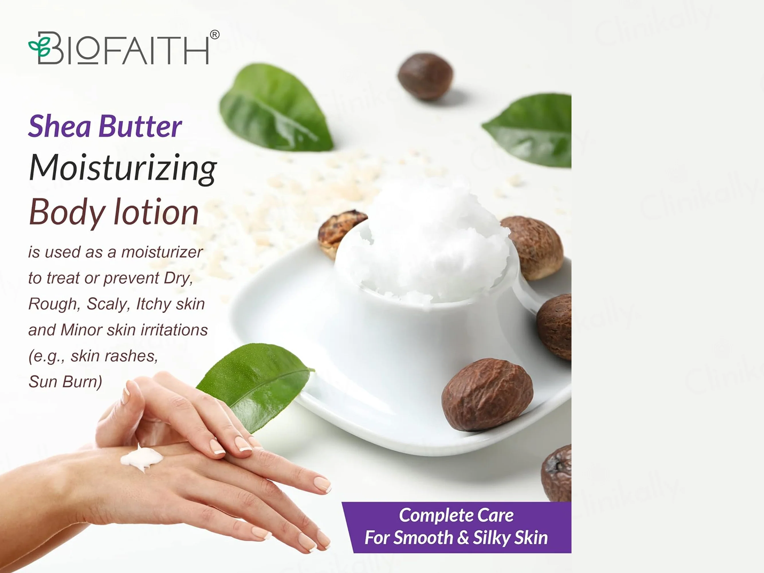 Biofaith Shea Butter Moisturizing Body Lotion - Image 4