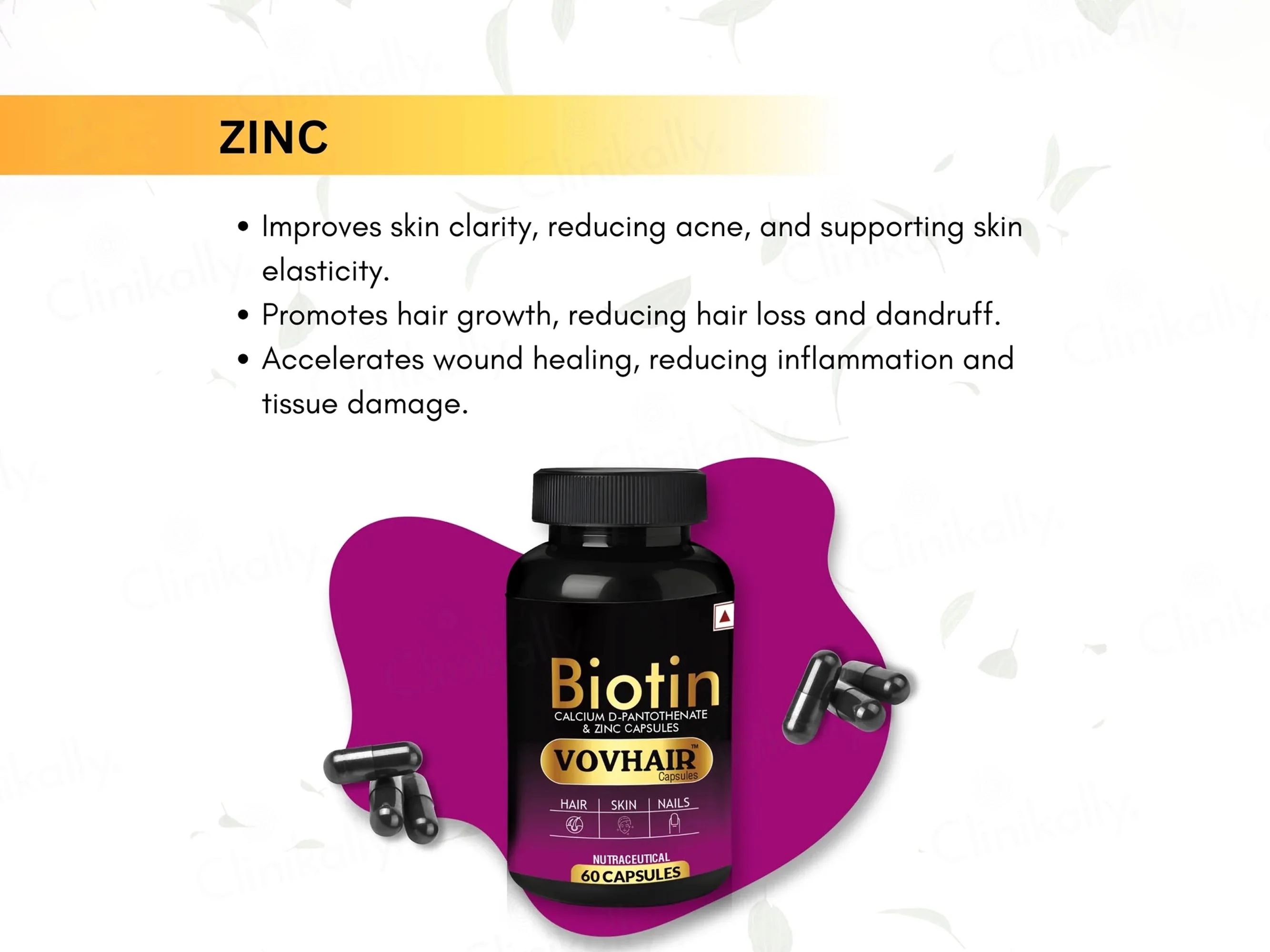 Biofaith Vovhair Biotin Nutraceutical Capsule - Image 5