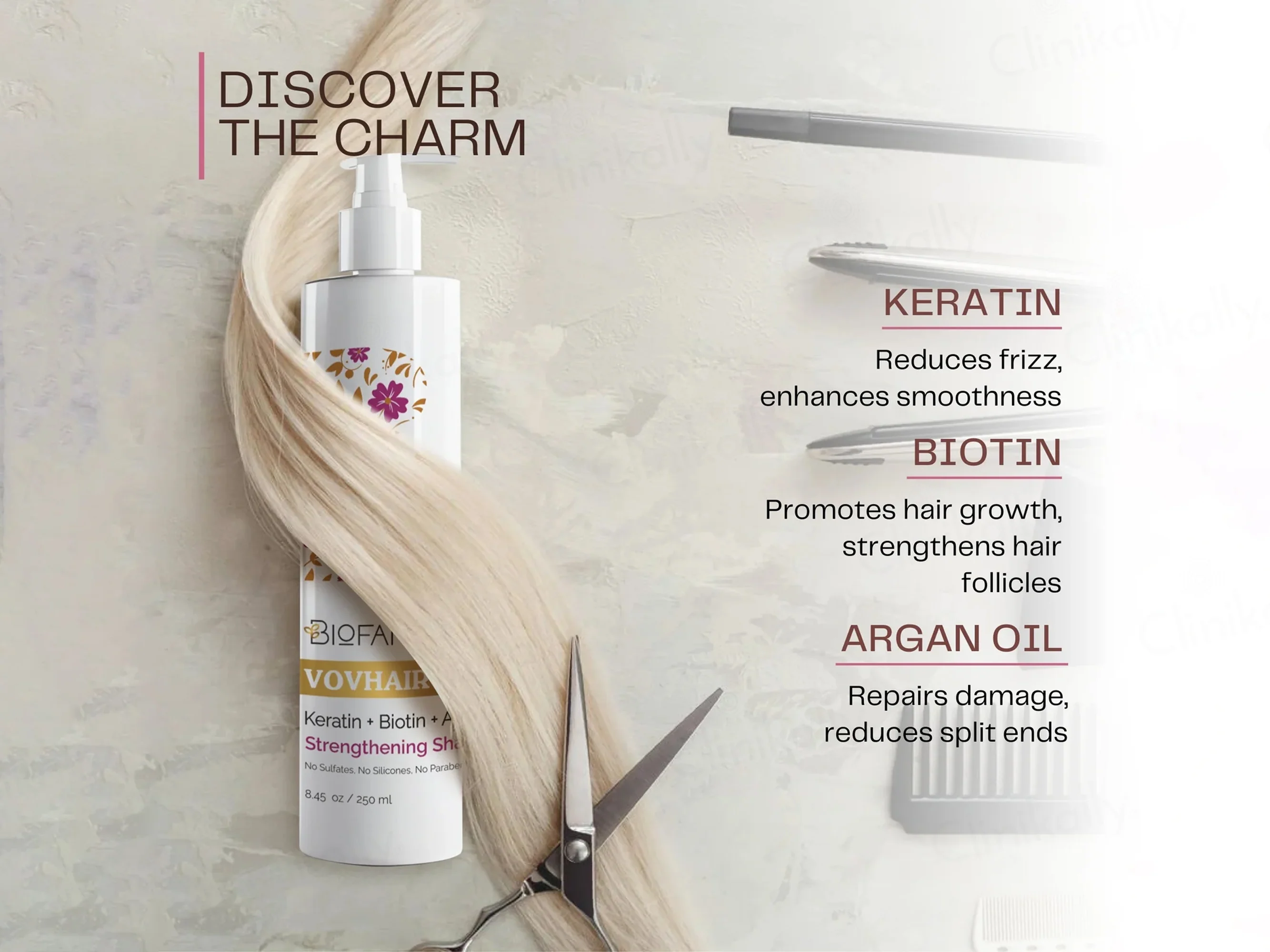 Biofaith Vovhair Strengthening Shampoo - Image 3