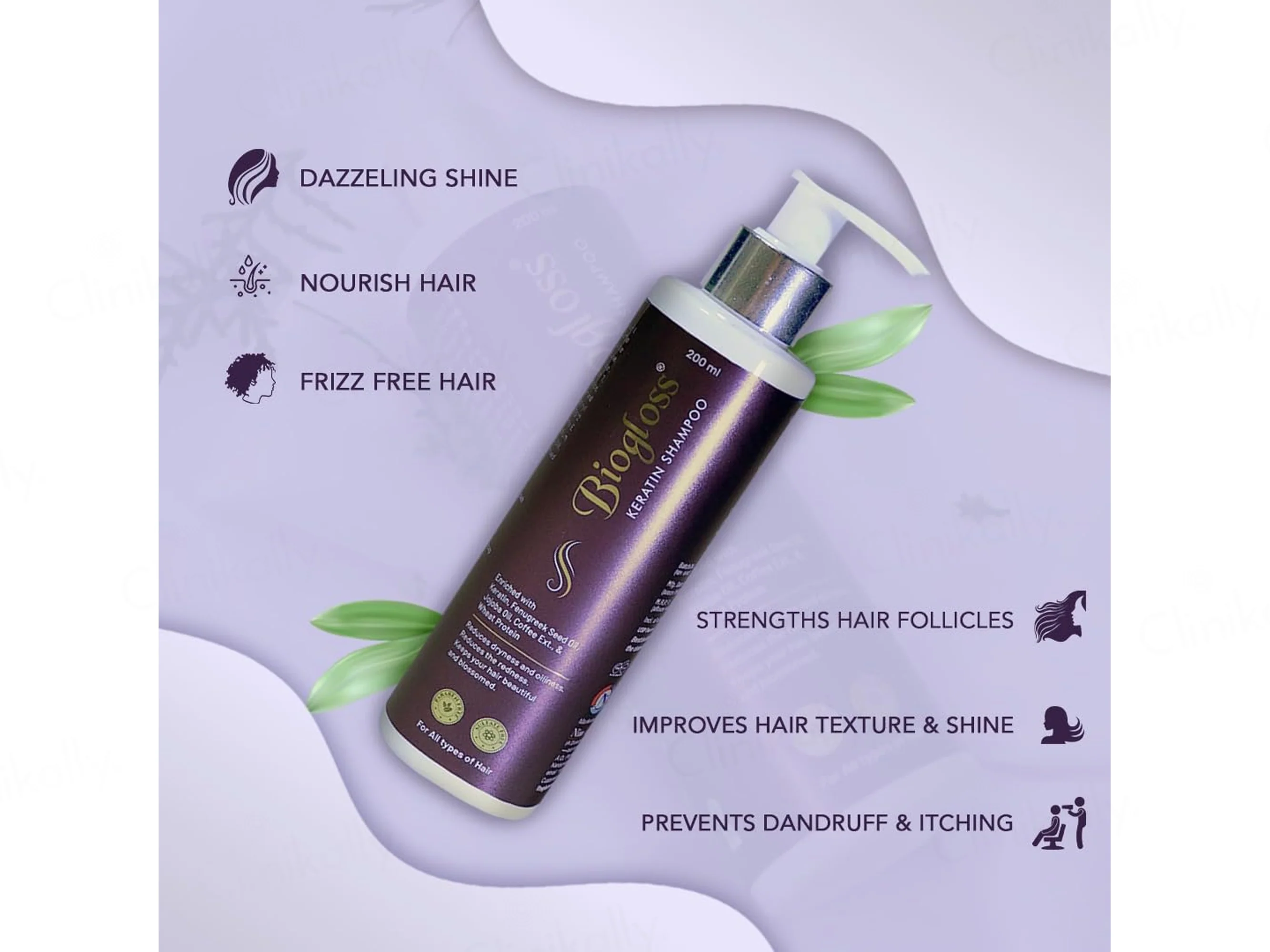 Biogloss Keratin Shampoo - Image 3