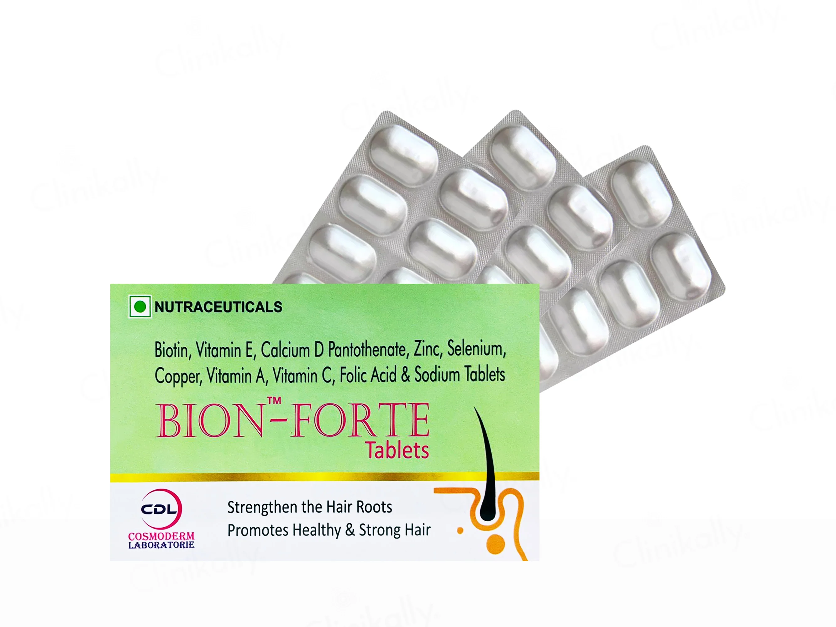 Bion-Forte Hair Supplement Tablet - Image 5