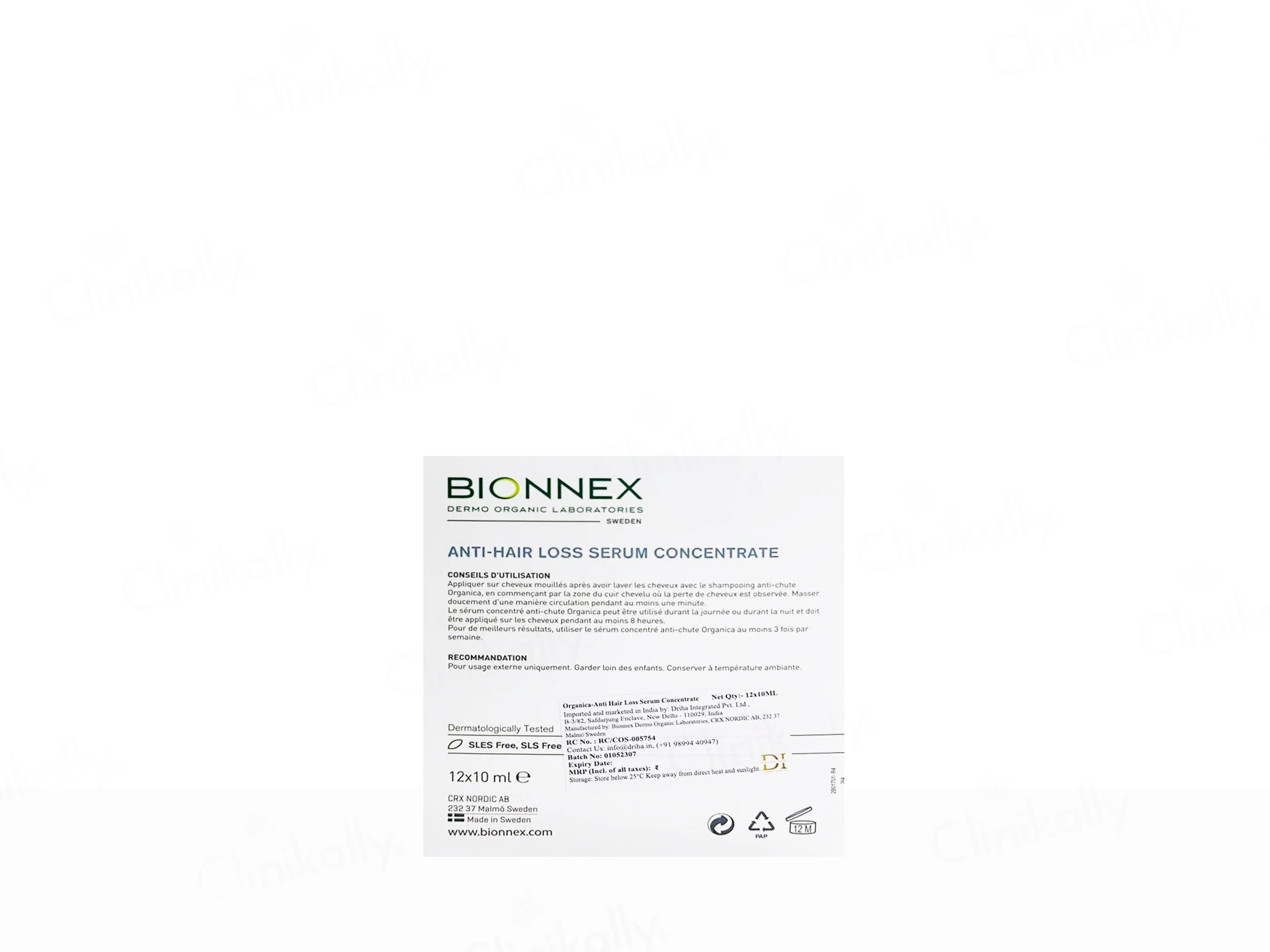 Bionnex Organica Anti-Hair Loss Serum Concentrate Kit - Image 4