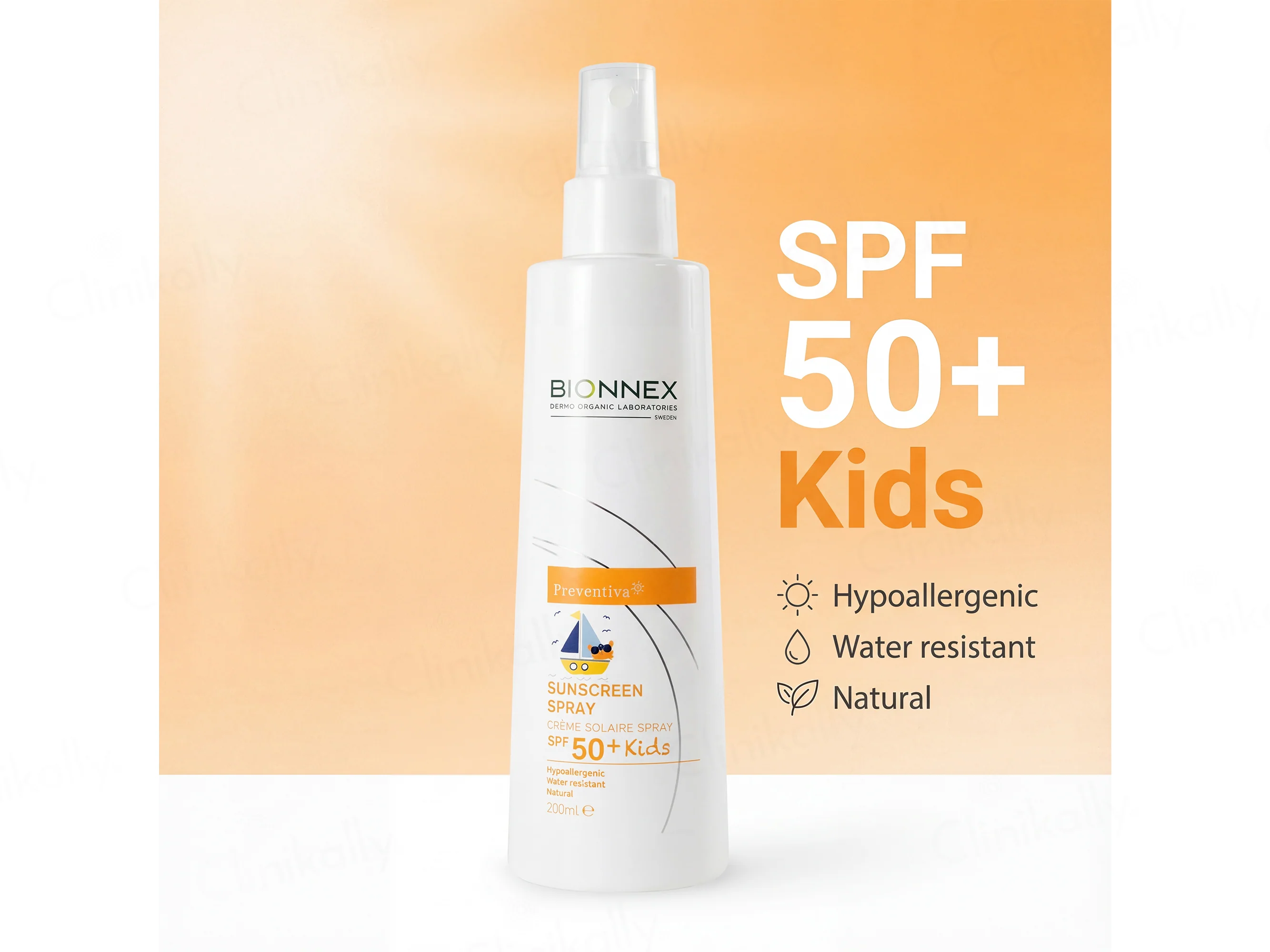 Bionnex Preventiva Sunscreen Spray SPF 50+ For Kids - Image 3
