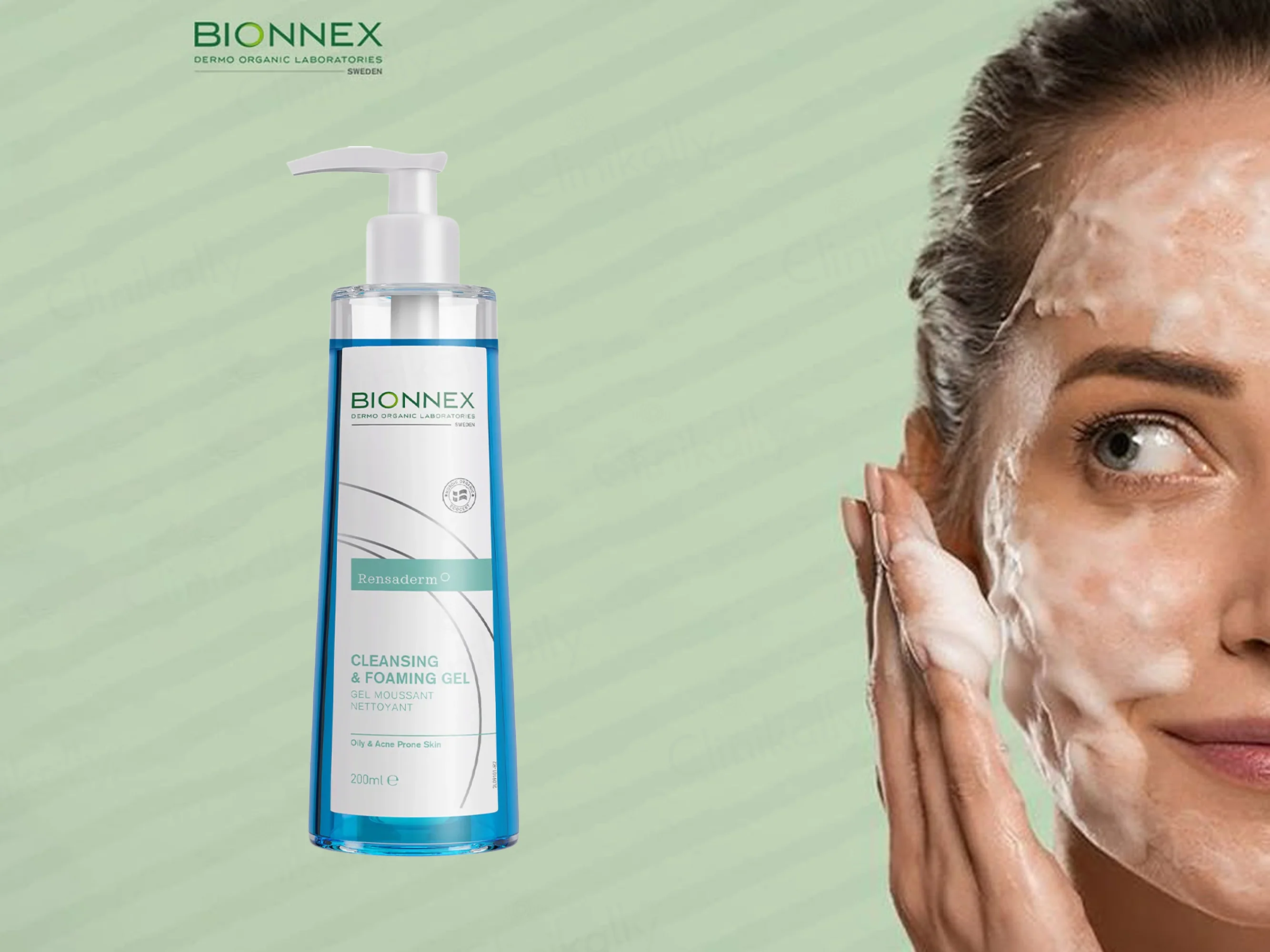 Bionnex Rensaderm Cleansing & Foaming Gel For Oily & Acne Prone Skin - Image 5