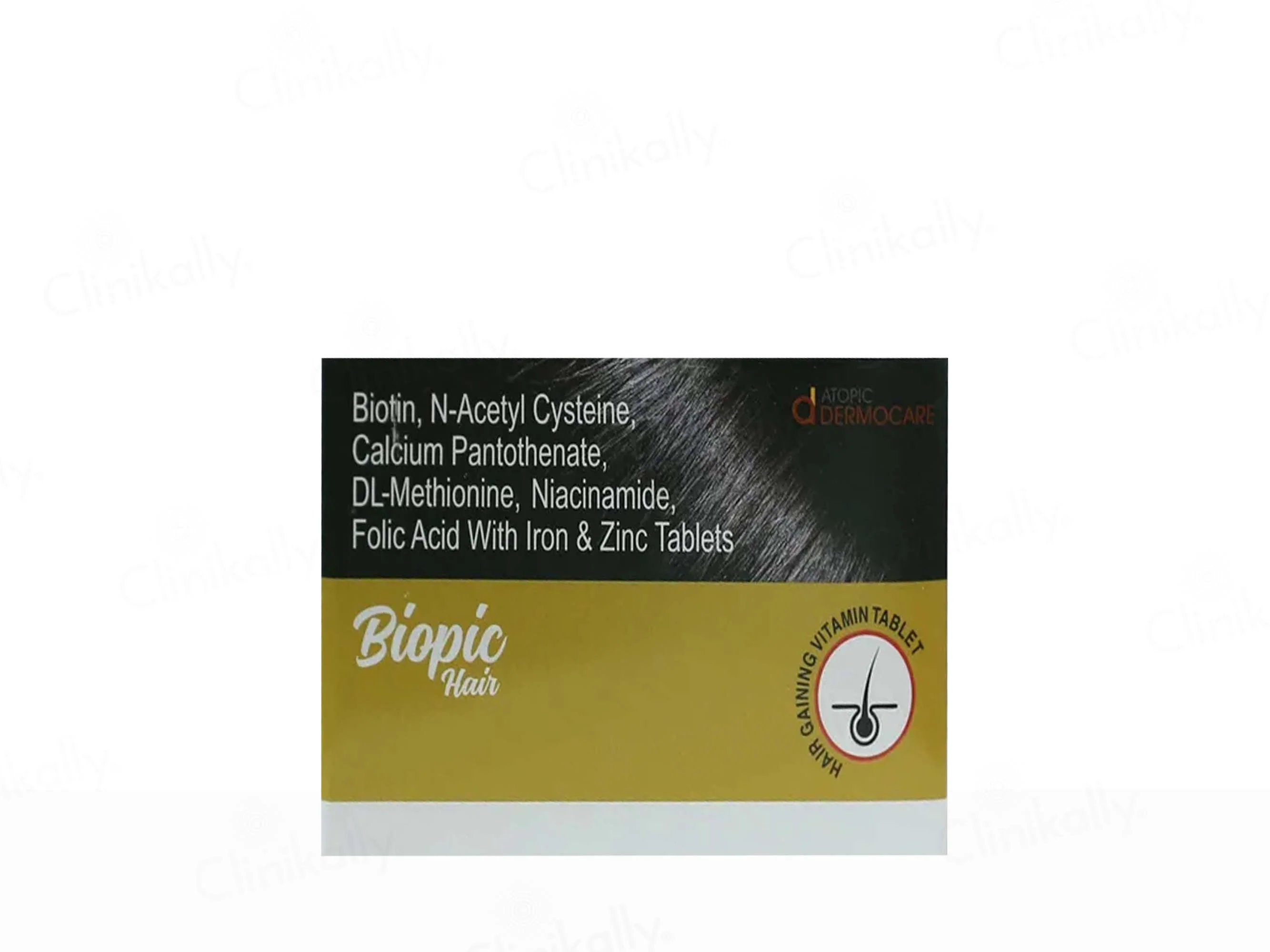 Biopic Hair Gaining Vitamin Tablet - Image 3