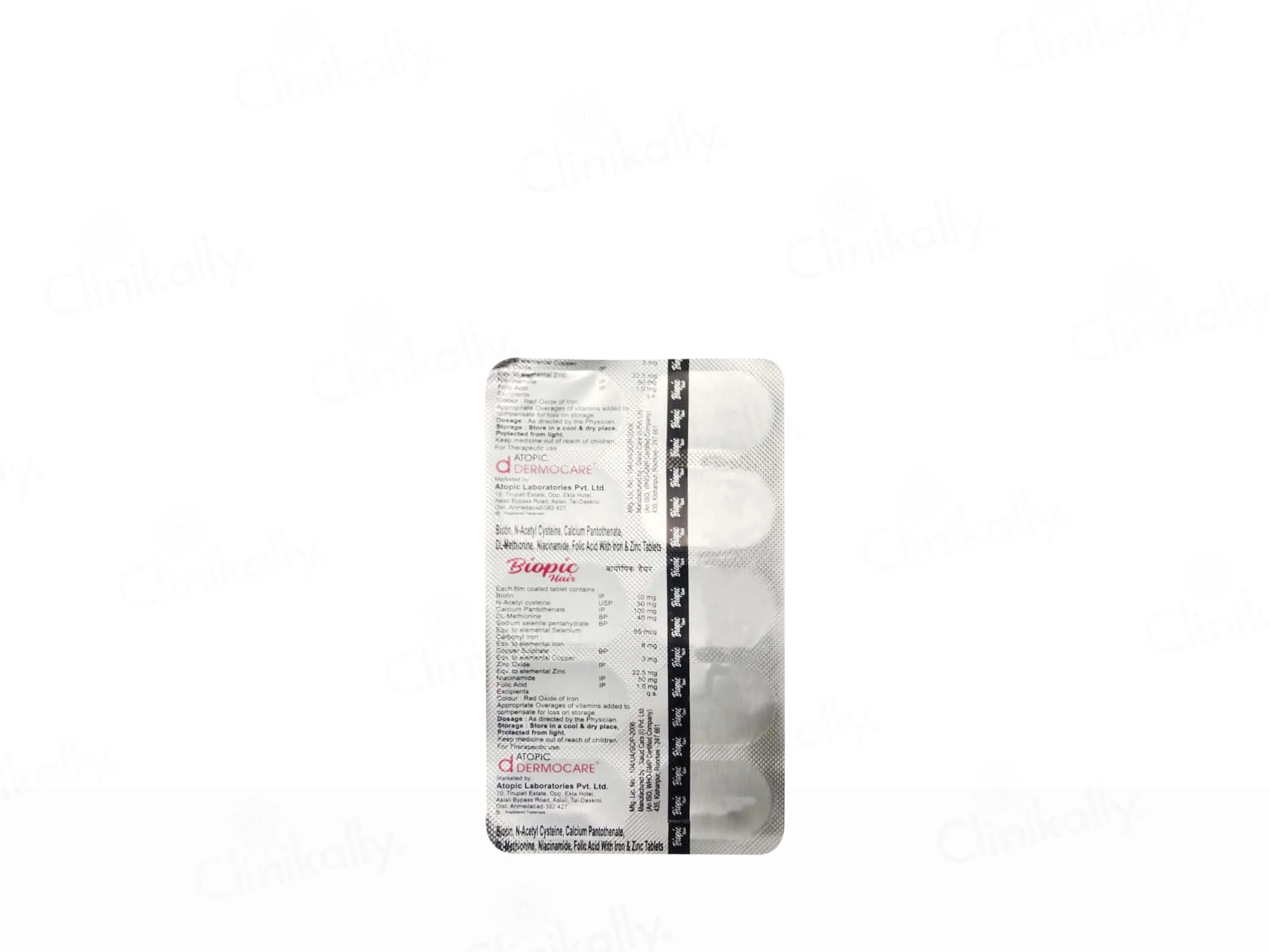 Biopic Hair Gaining Vitamin Tablet - Image 4