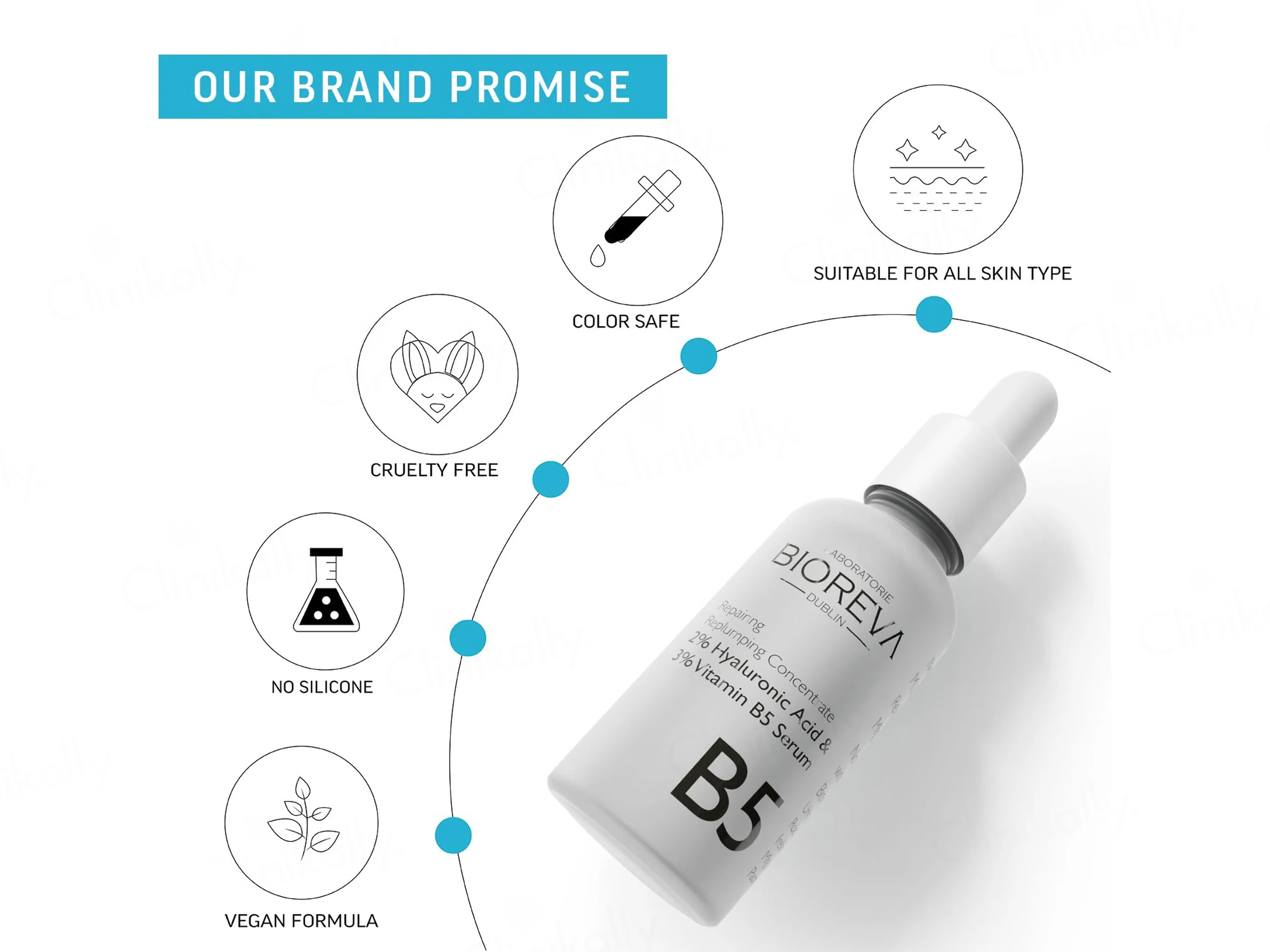 Bioreva 2% Hyaluronic Acid & 3% Vitamin B5 Replumping Concentrate Face Serum - Image 5