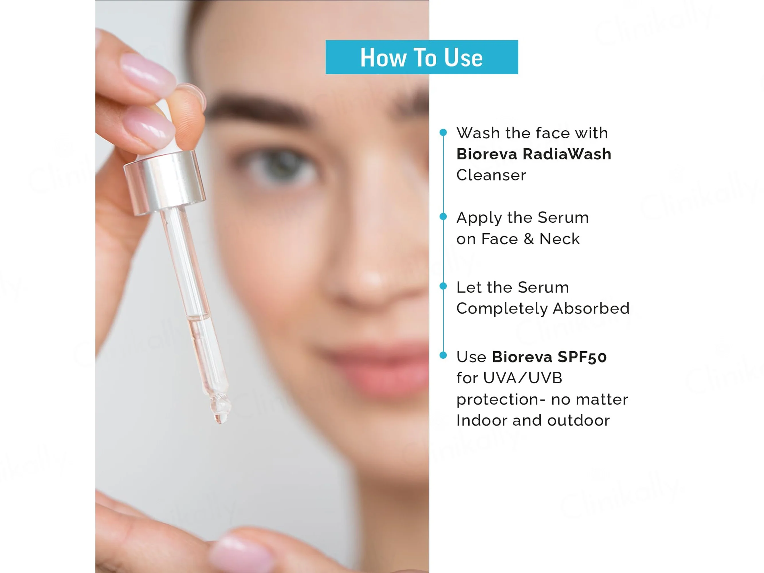 Bioreva 2% Hyaluronic Acid & 3% Vitamin B5 Replumping Concentrate Face Serum - Image 6