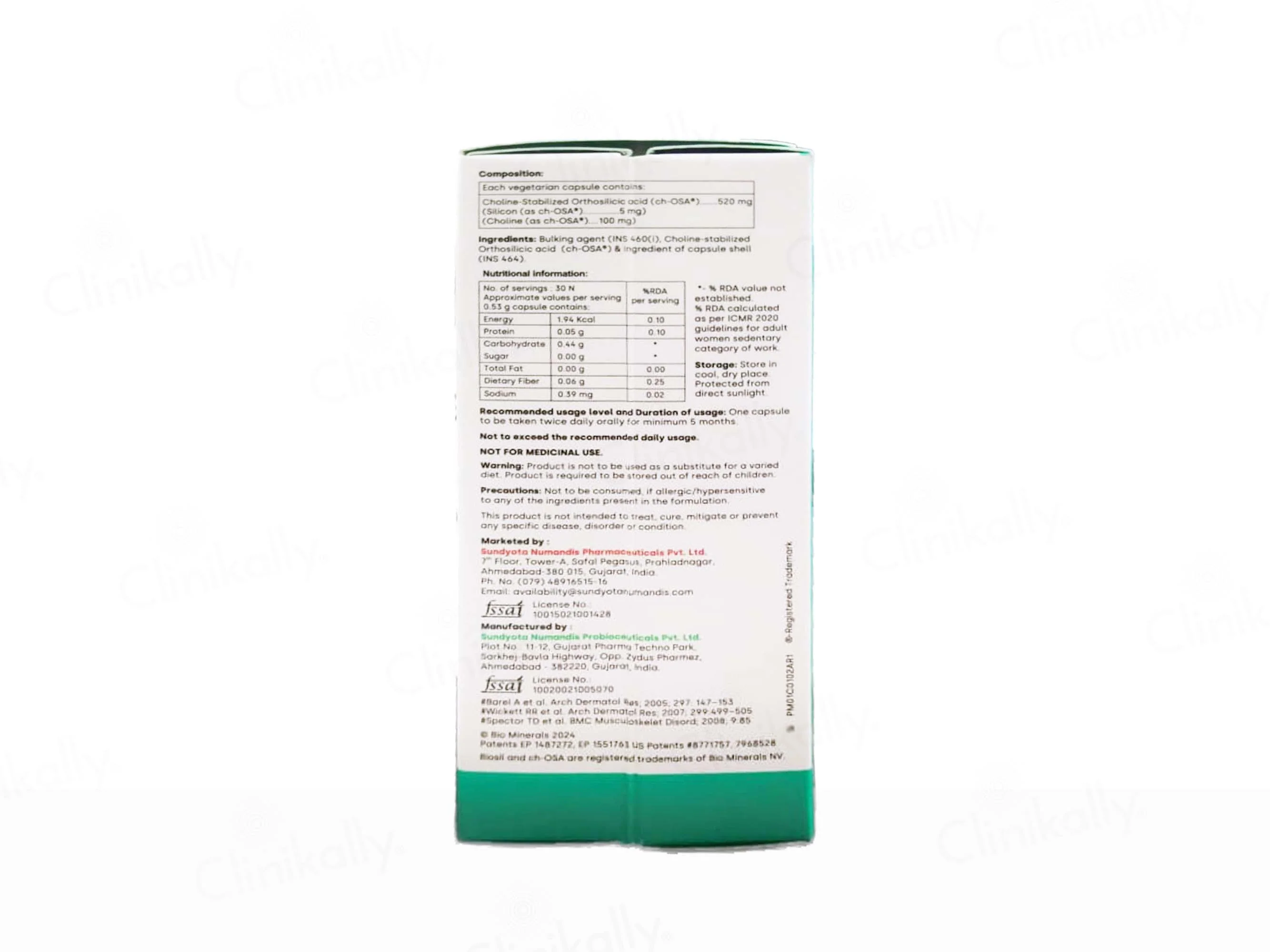 Biosil Collagen Generator Health Supplement Capsule - Image 4