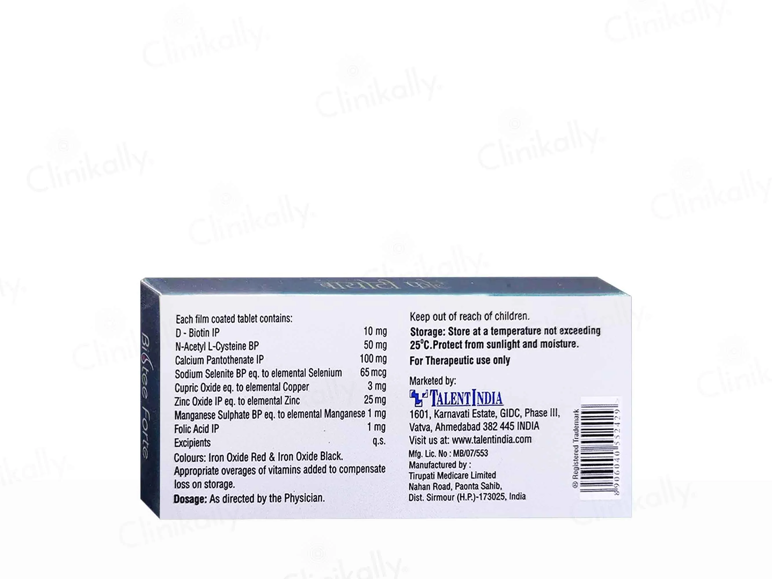 Biotee Forte Tablet - Image 4