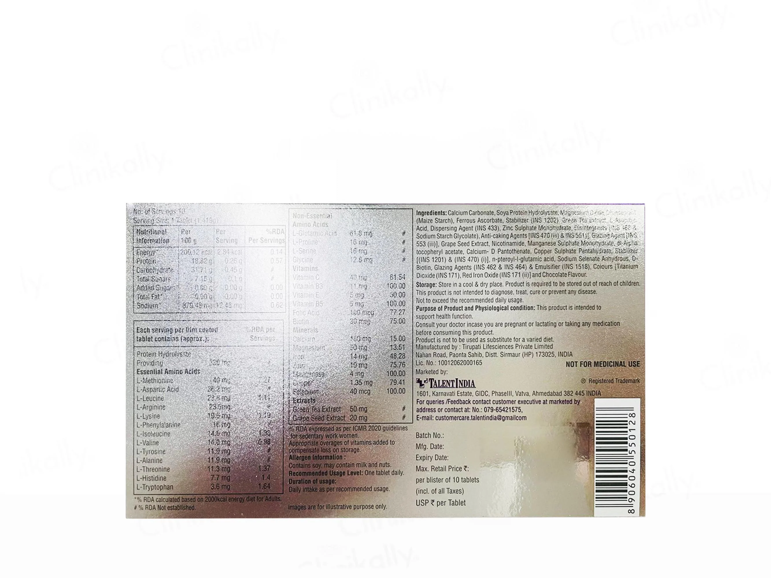 Biotee Plus Tablet - Image 3