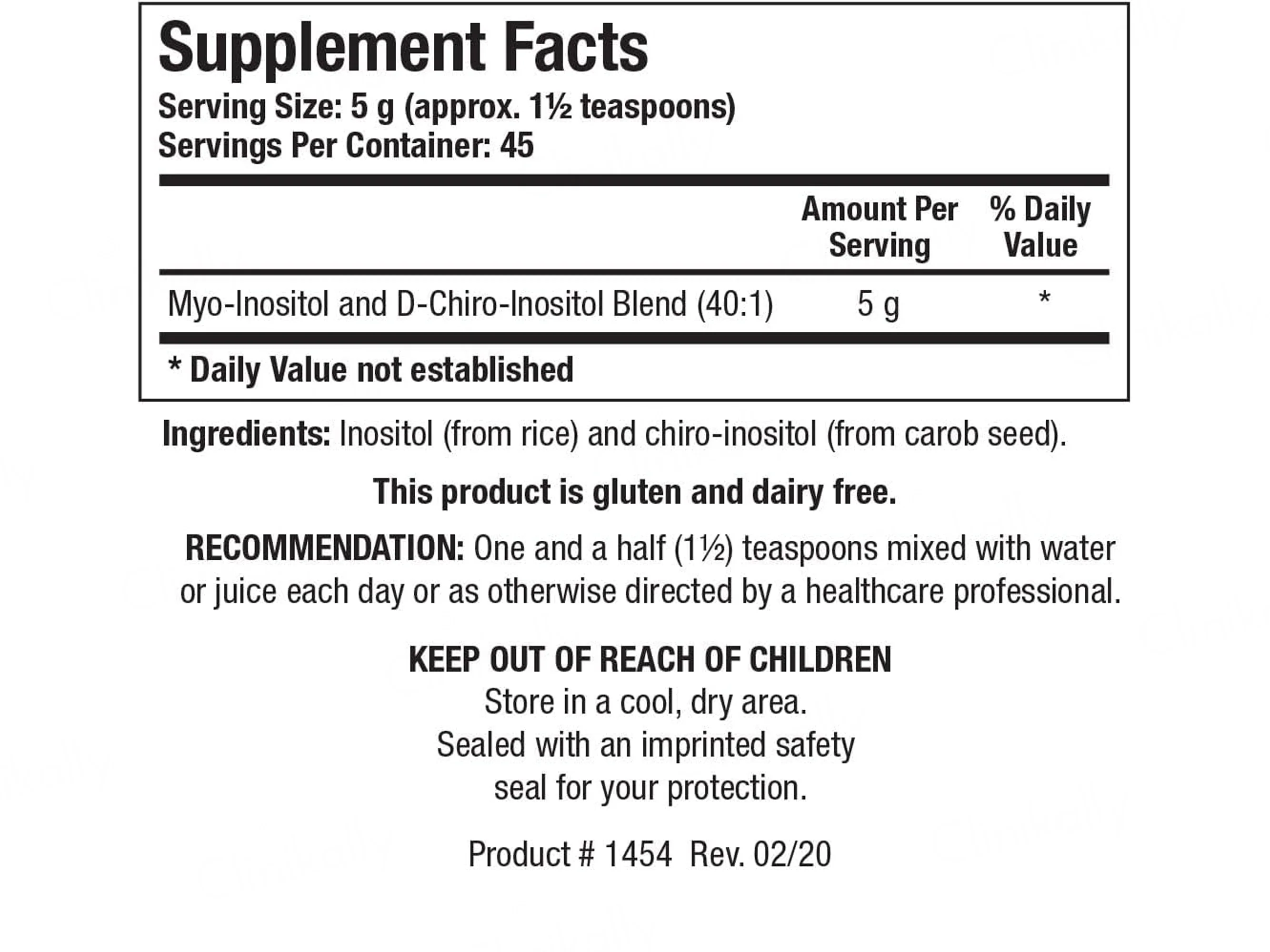 Biotics Research Balanced-B8 Myo-Inositol and D-Chiro-Inositol Dietary Supplement - Image 4