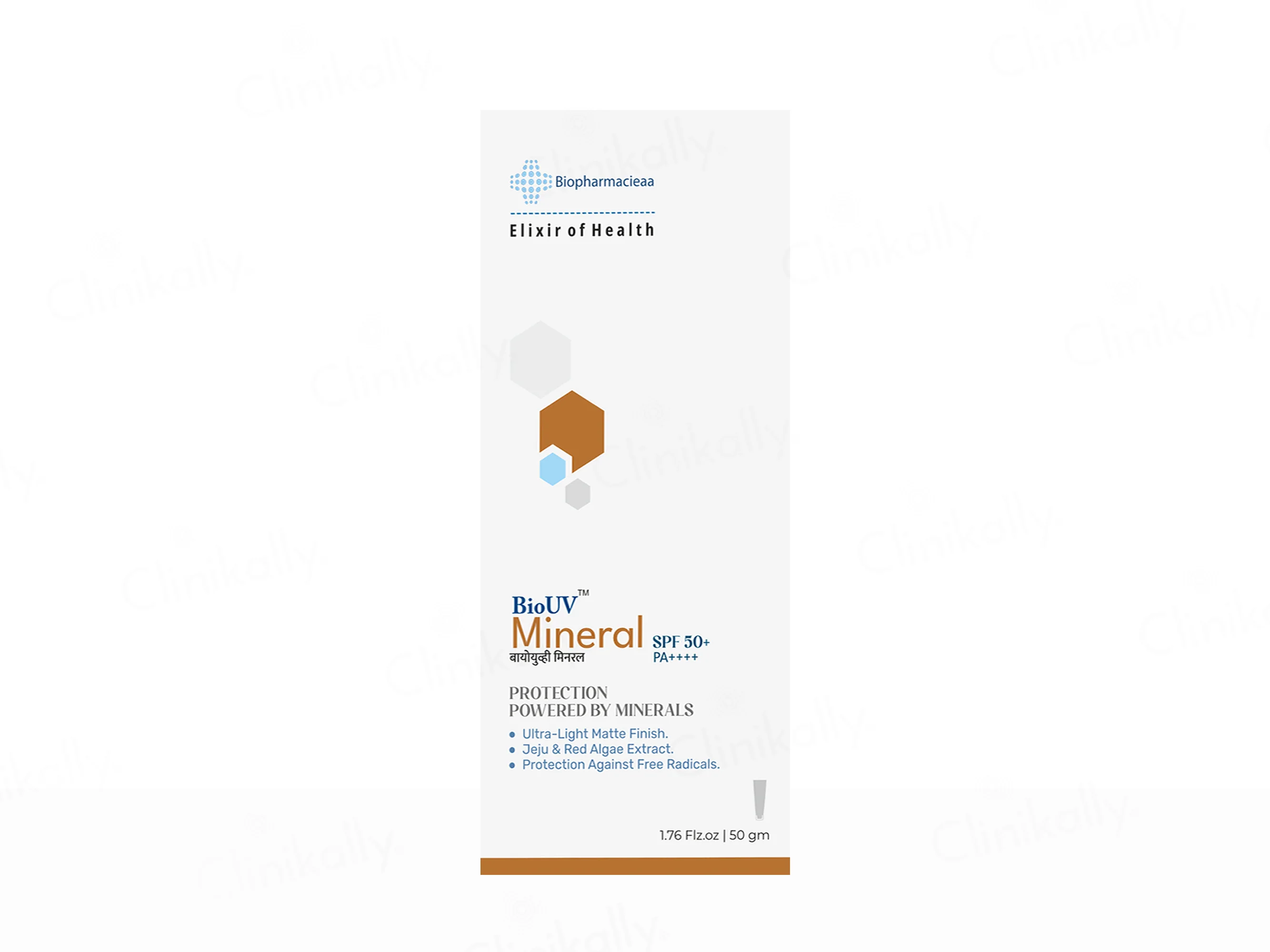 BioUV Mineral Ultra-Light Matte Finish Sunscreen SPF 50+ PA++++ - Image 2