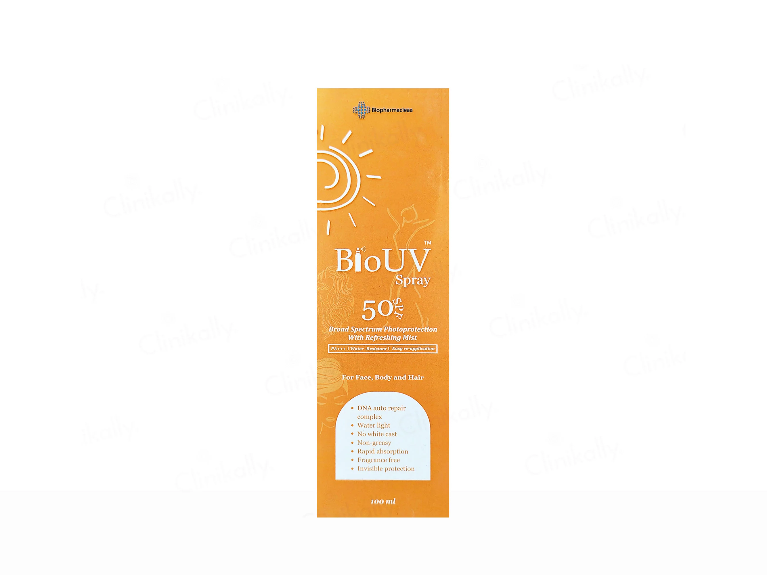 BioUV Spray Sunscreen SPF 50 PA+++ - Image 3