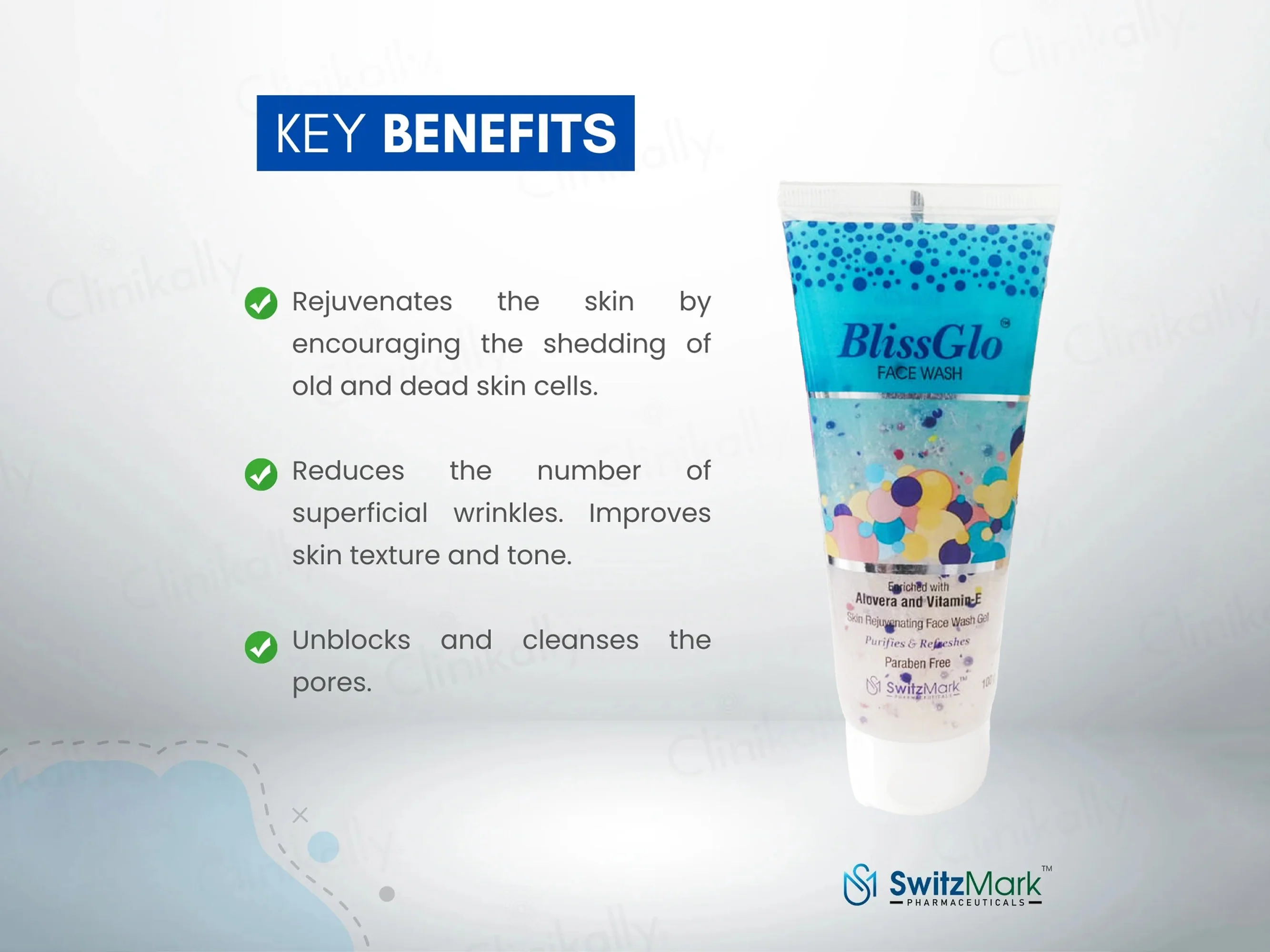 Blissglo Skin Rejuvenating Face Wash Gel - Image 3