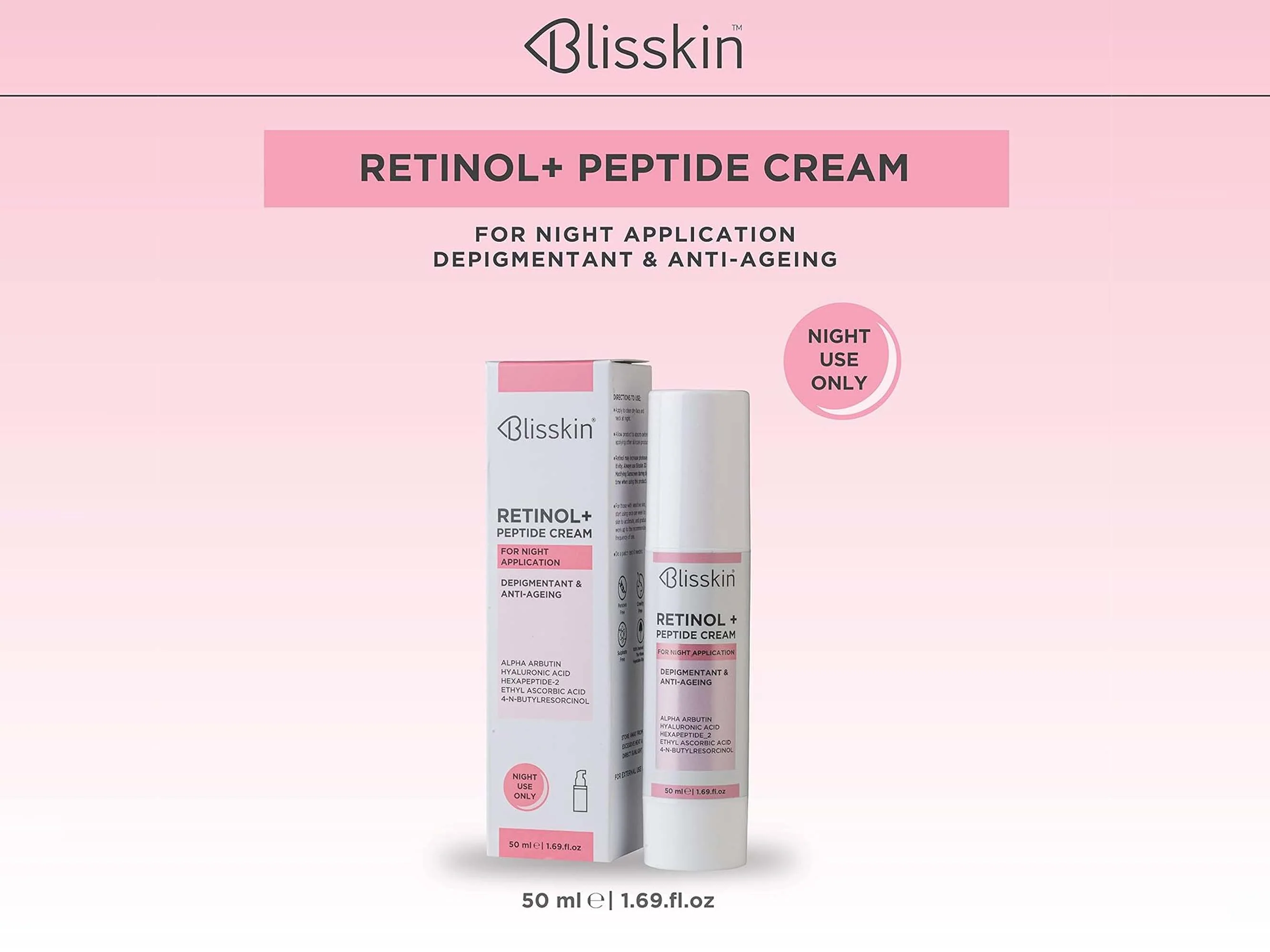 Blisskin Retinol+ Peptide Cream - Image 2
