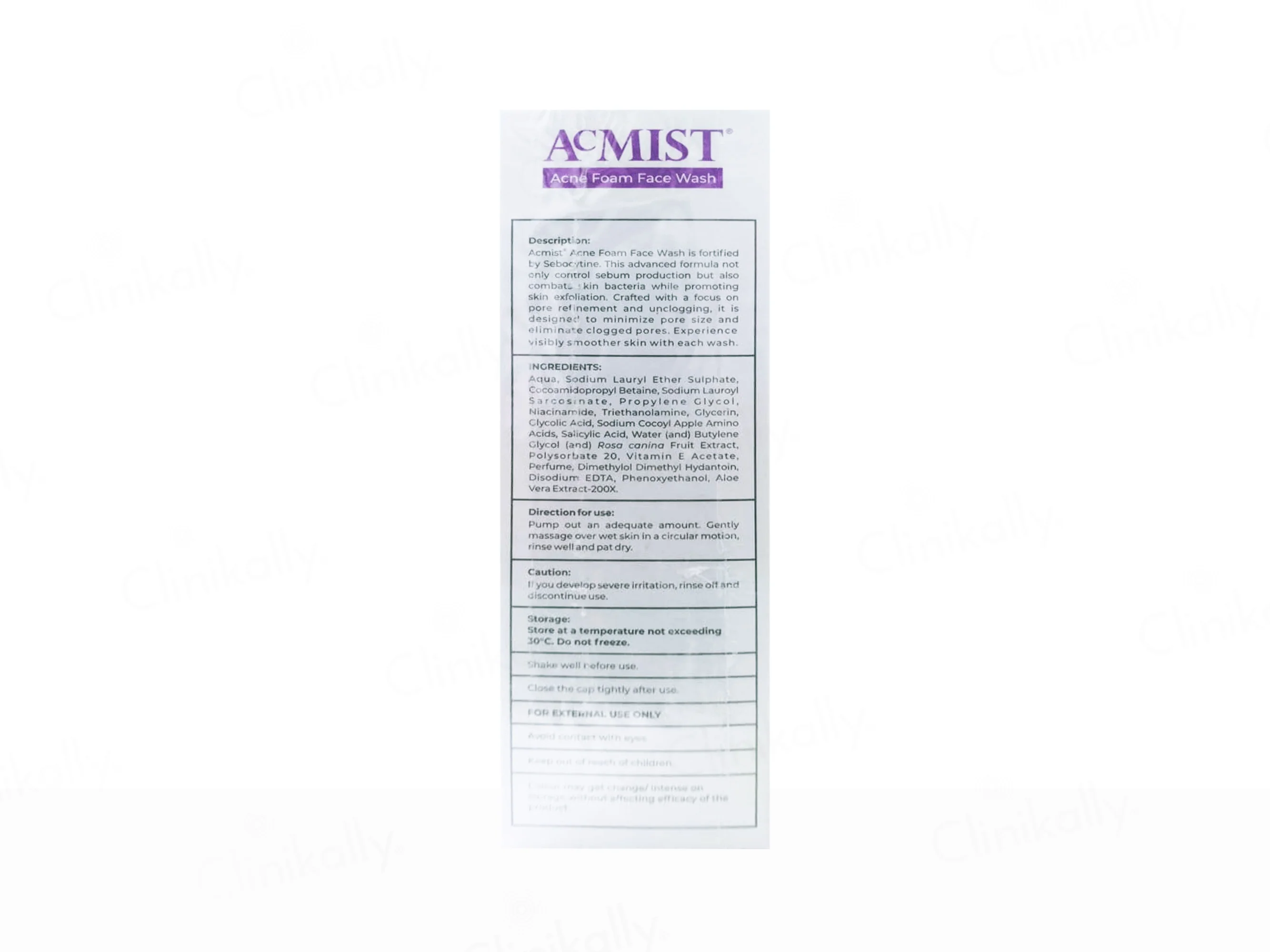 Brinton Acmist Acne Foam Face Wash - Image 2