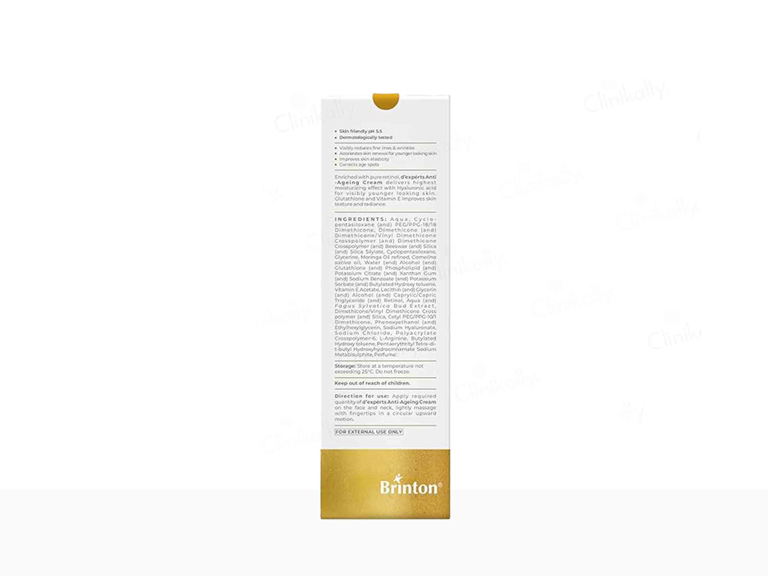 Brinton D'experts Anti-Ageing Cream - Image 3