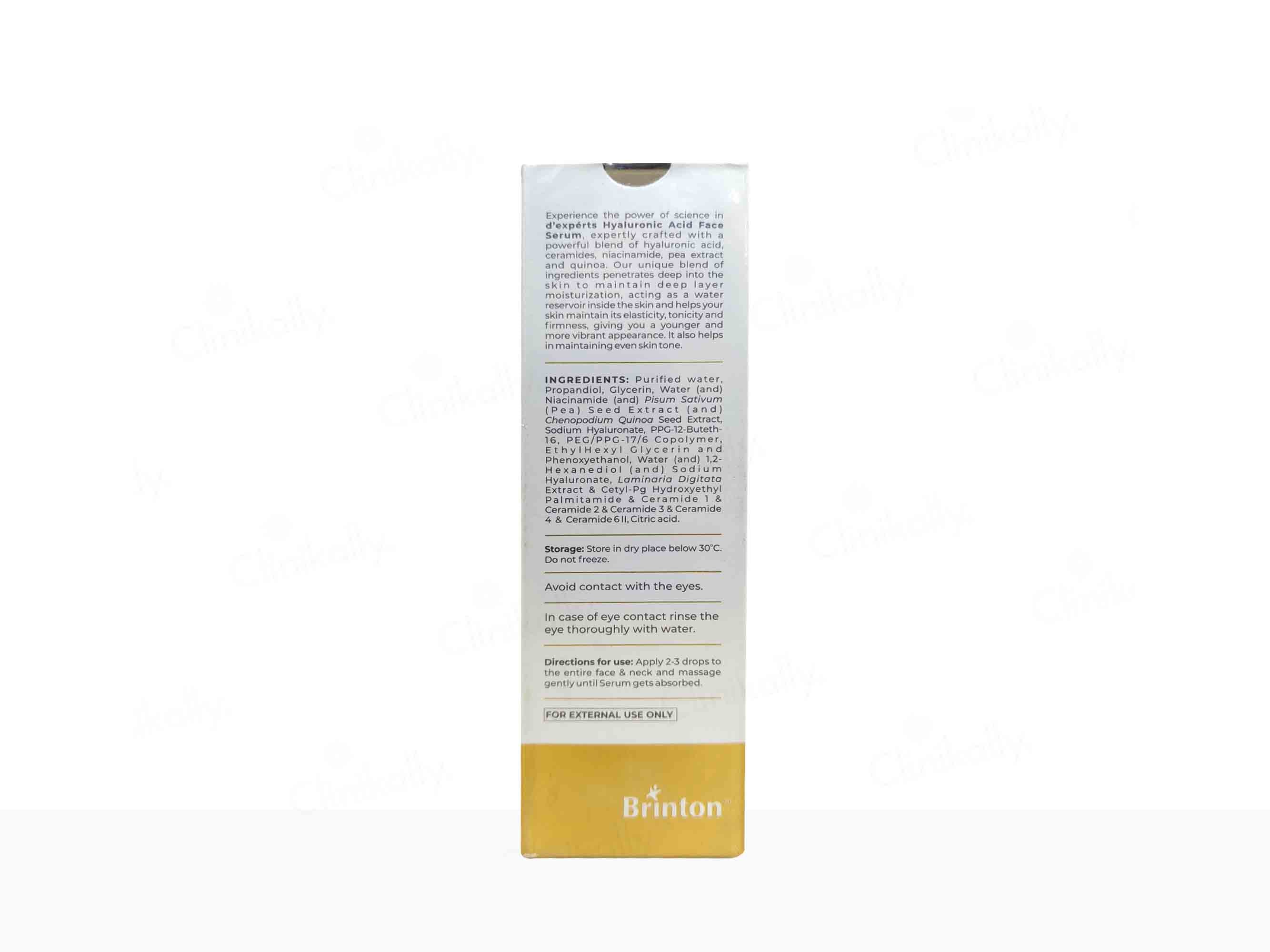 Brinton D'experts Hyaluronic Acid Face Serum - Image 3