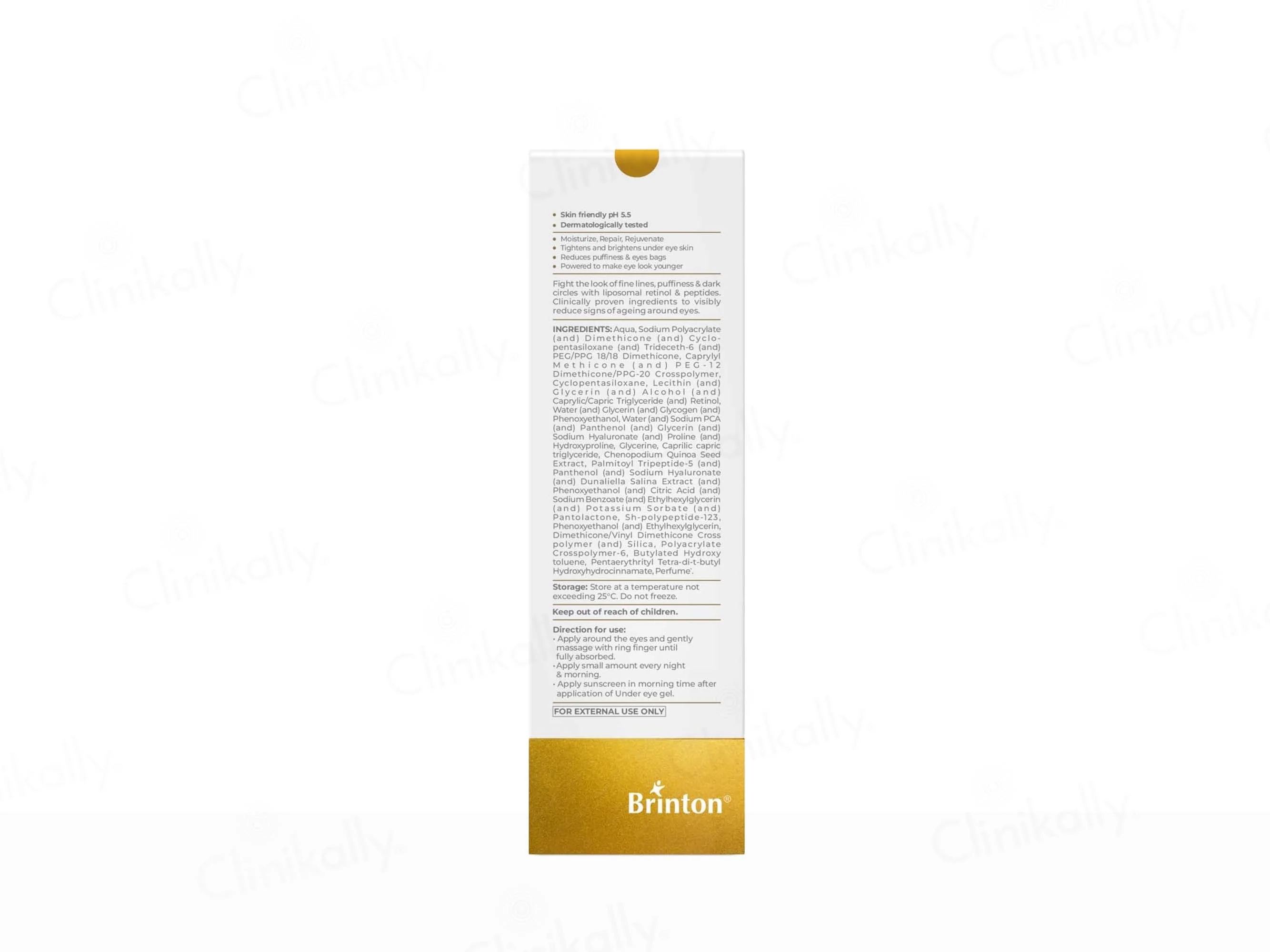 Brinton D'experts Under Eye Gel - Image 4
