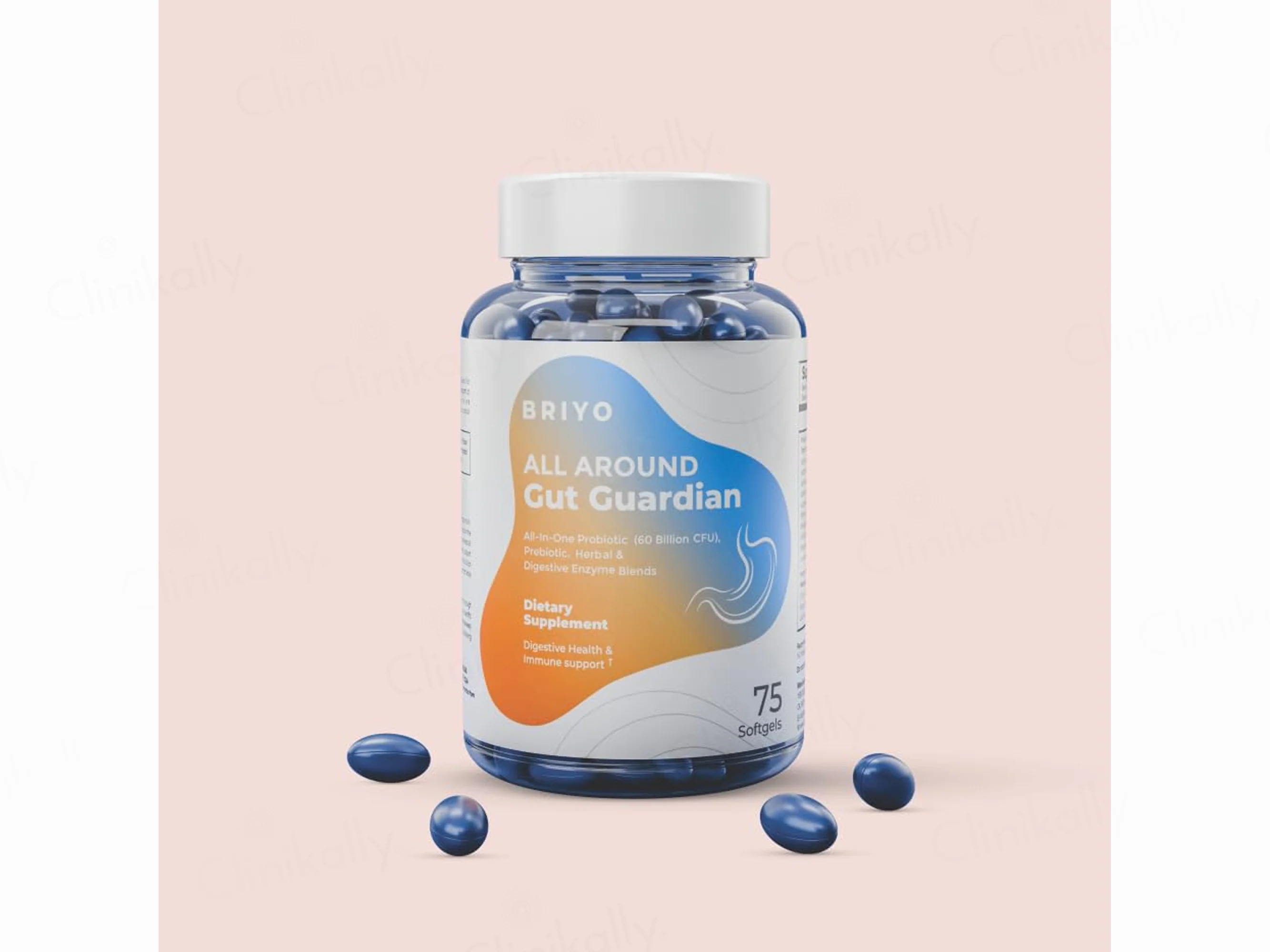 Briyo All Around Gut Guardian 60 Billion CFU Dietary Supplement Capsule - Image 9