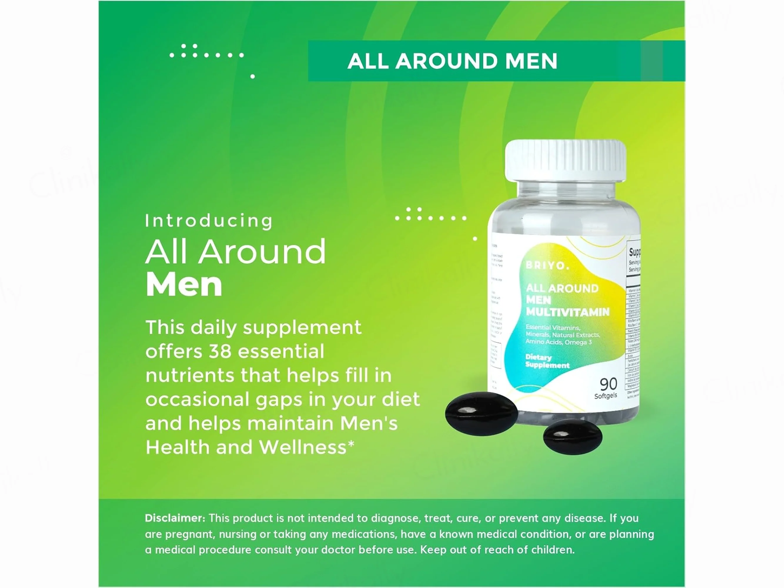 Briyo All Around Men Dietary Supplement Capsule - Image 11