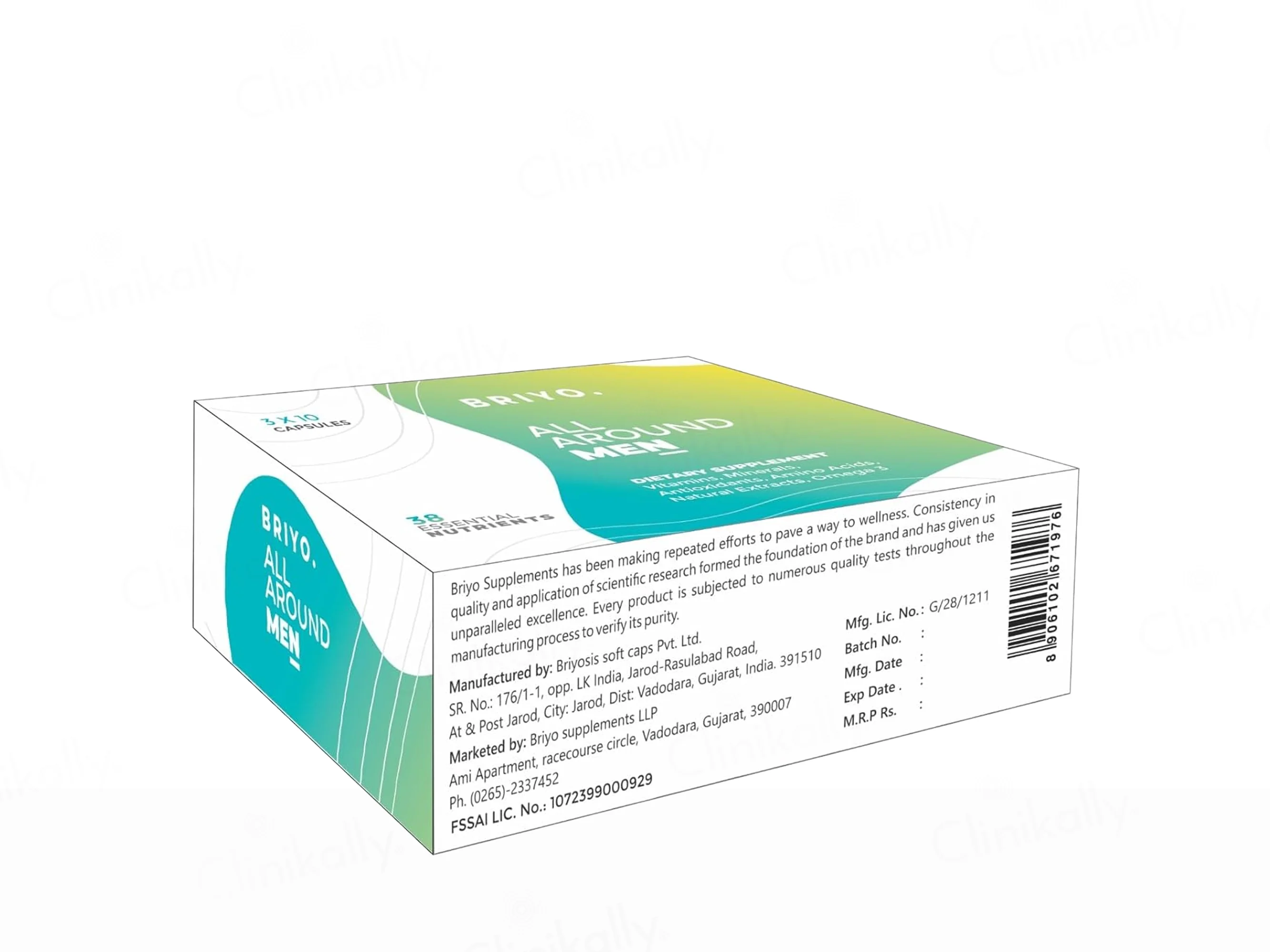 Briyo All Around Men Dietary Supplement Capsule - Image 6