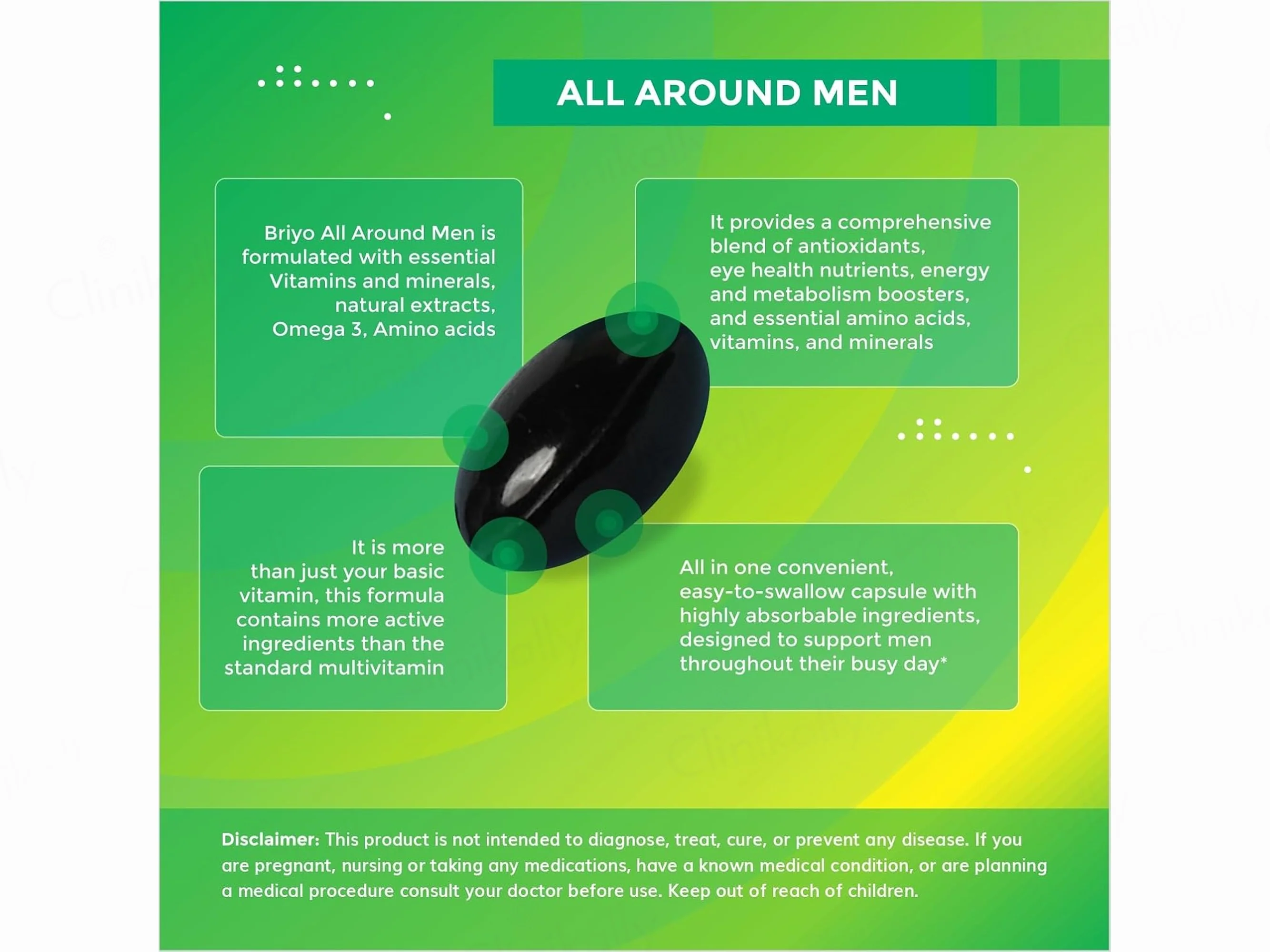 Briyo All Around Men Dietary Supplement Capsule - Image 9