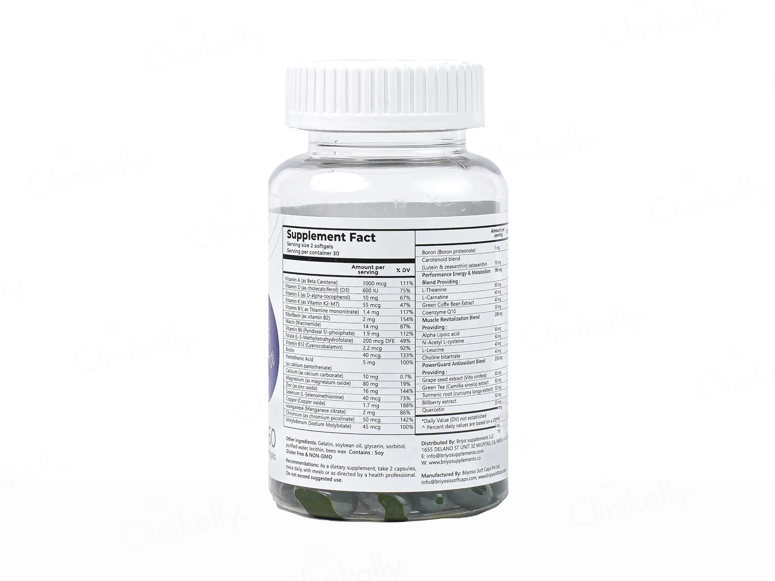 Briyo All Around Revitalize Dietary Supplement Capsule - Image 8