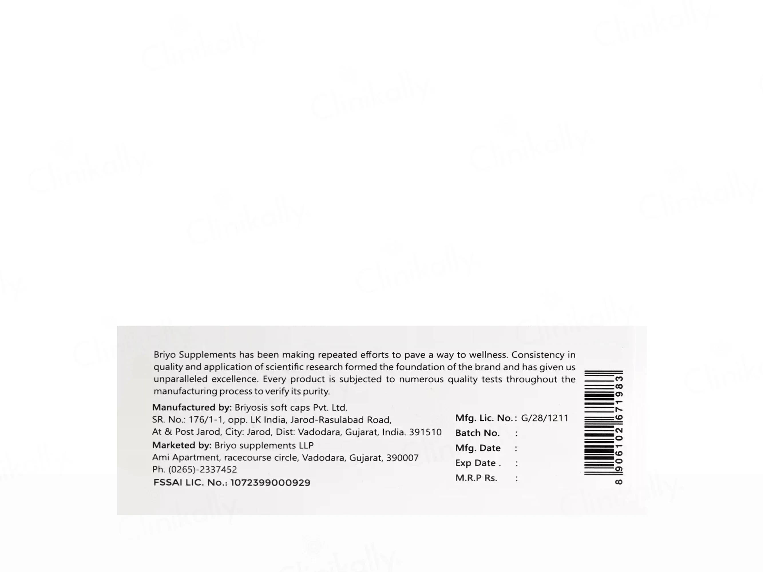 Briyo All Around Women Dietary Supplement Capsule - Image 3