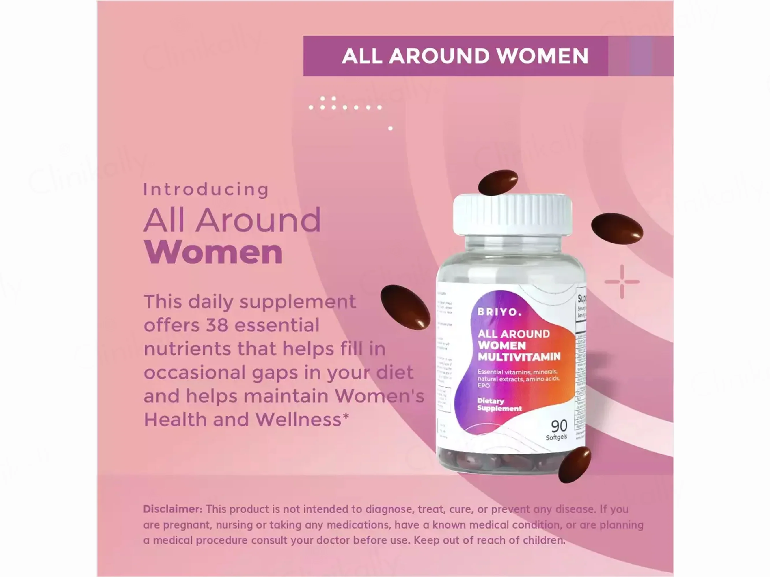 Briyo All Around Women Dietary Supplement Capsule - Image 7
