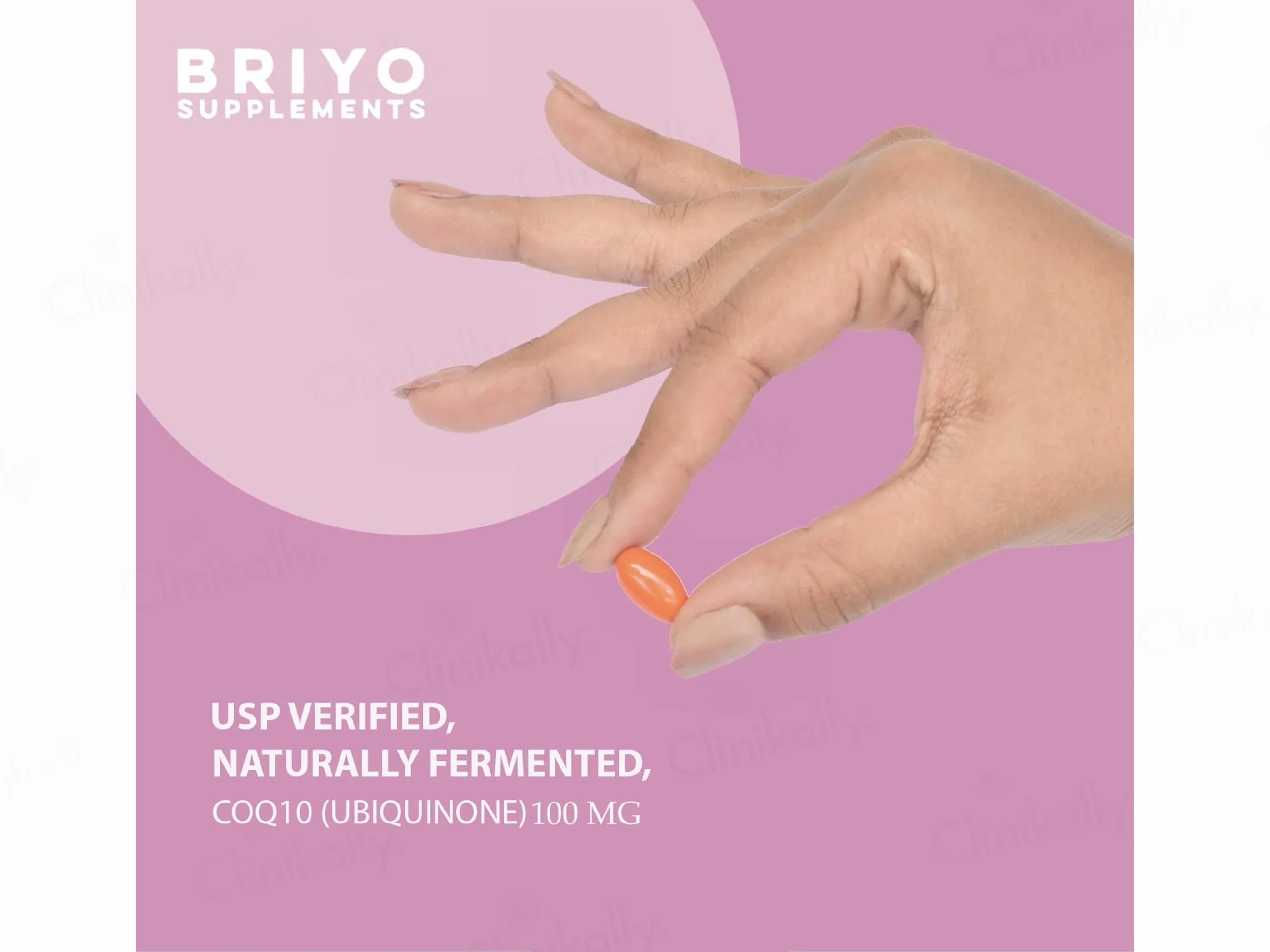 Briyo Coenzyme Q10 200 mg Dietary Supplement Capsule - Image 5