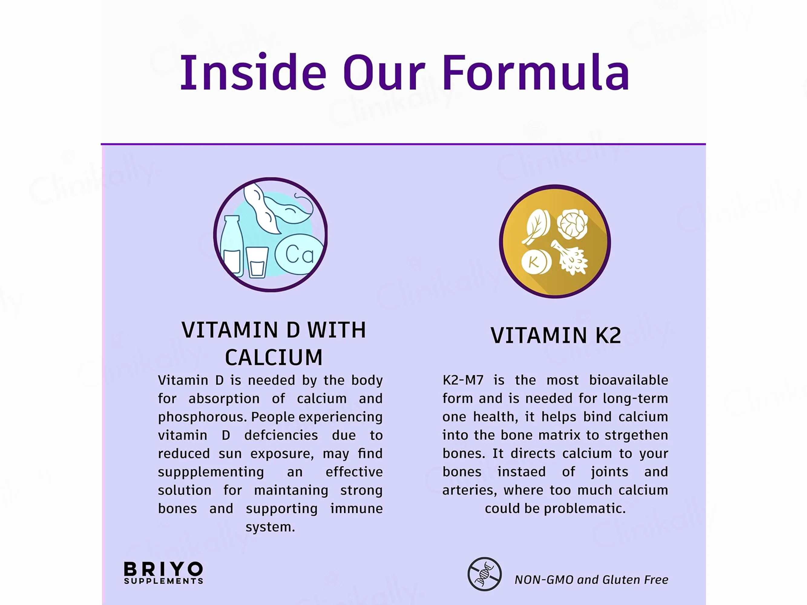 Briyo OrthoMax Dietary Supplement Softgel Capsule For Bone & Joint Health - Image 6