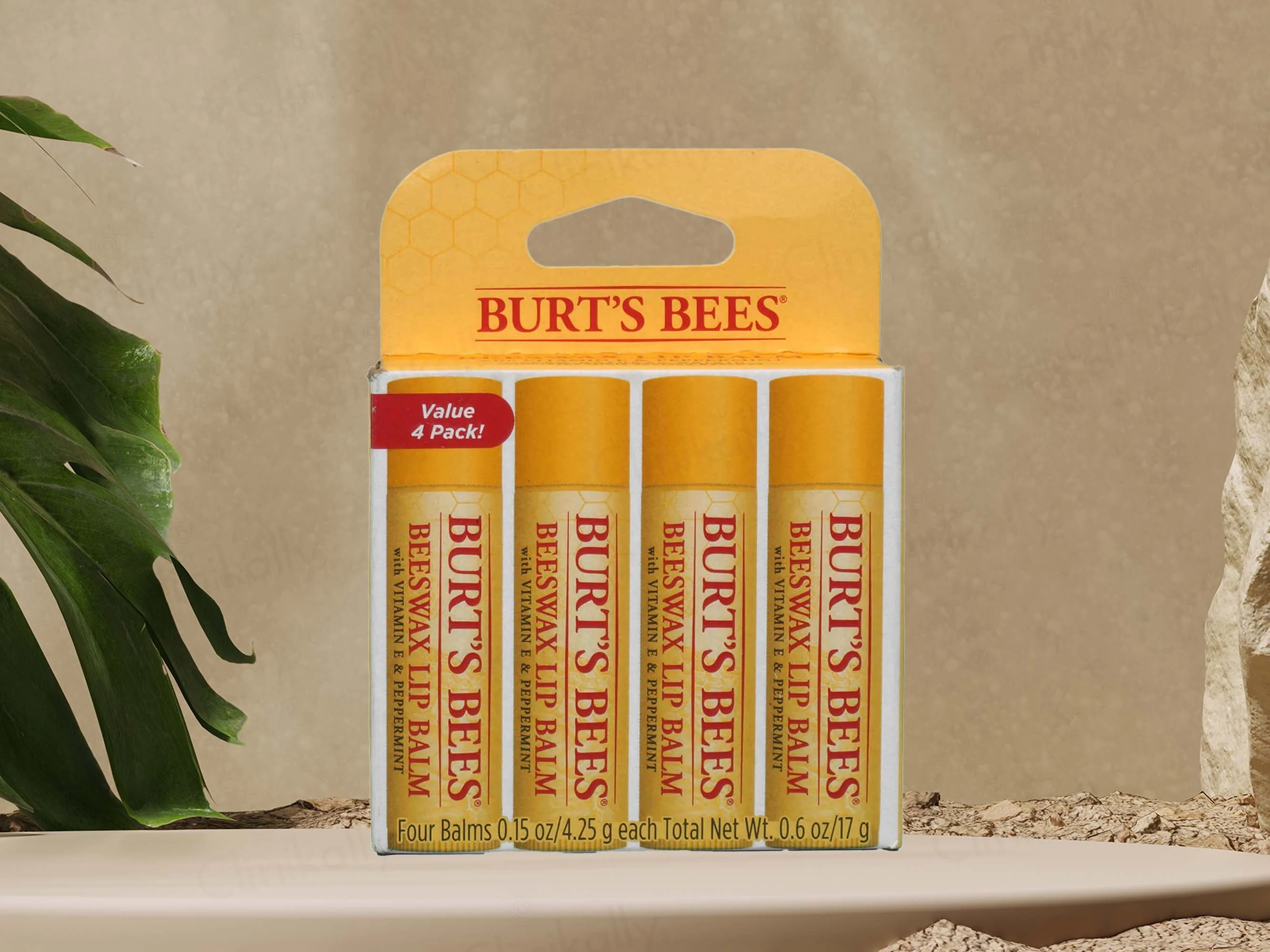 Burt's Bees Beeswax Lip Balm - Image 3