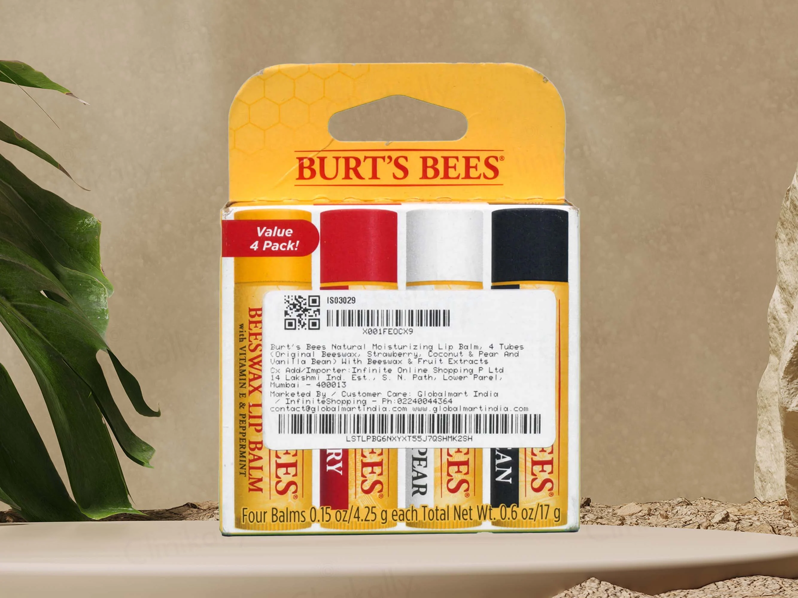 Best of Burt's Lip Balm 4-Pack - Image 3