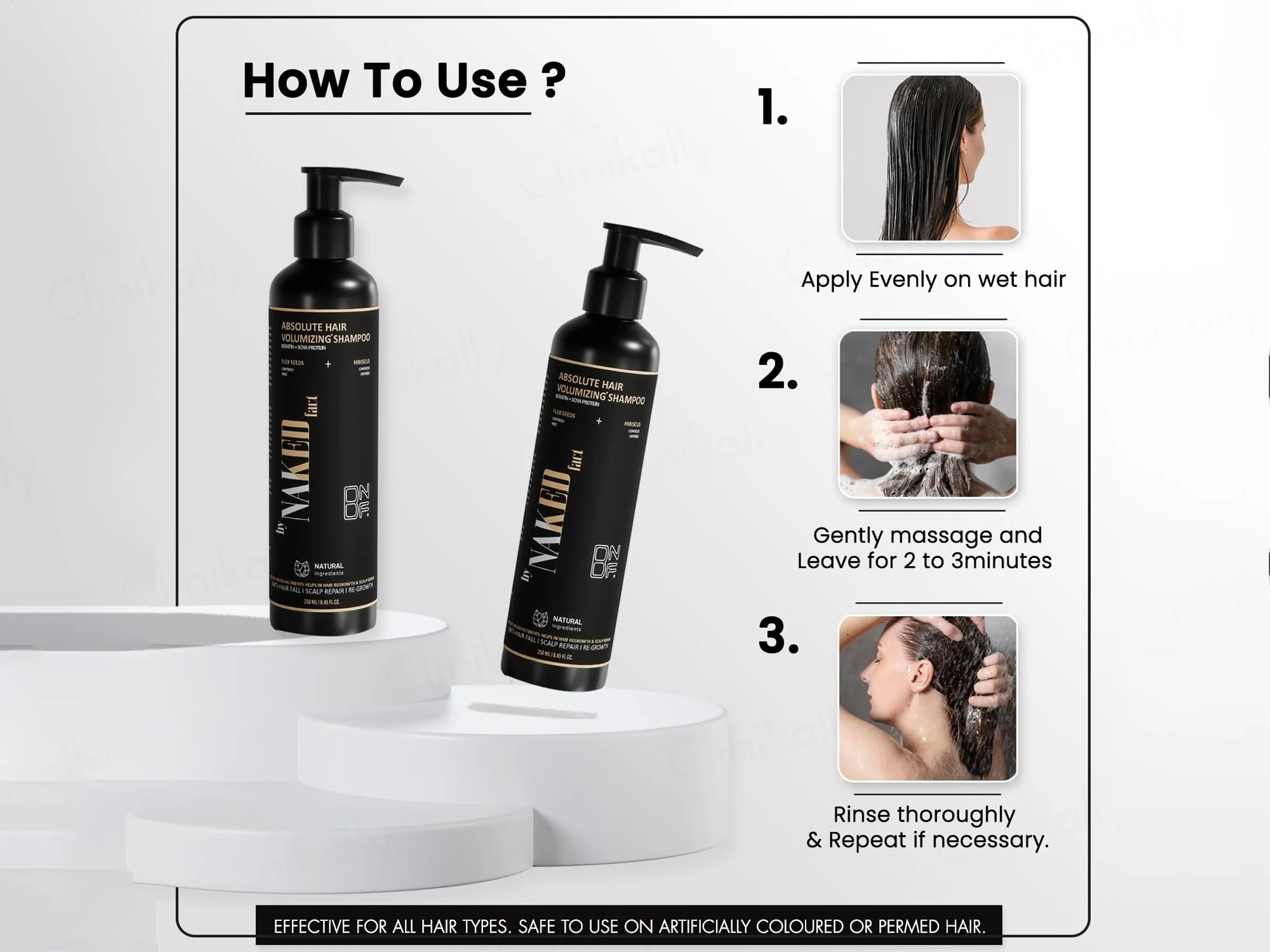 By Naked Fact Absolute Hair Volumizing Keratin + Soya Protein Shampoo - Image 5