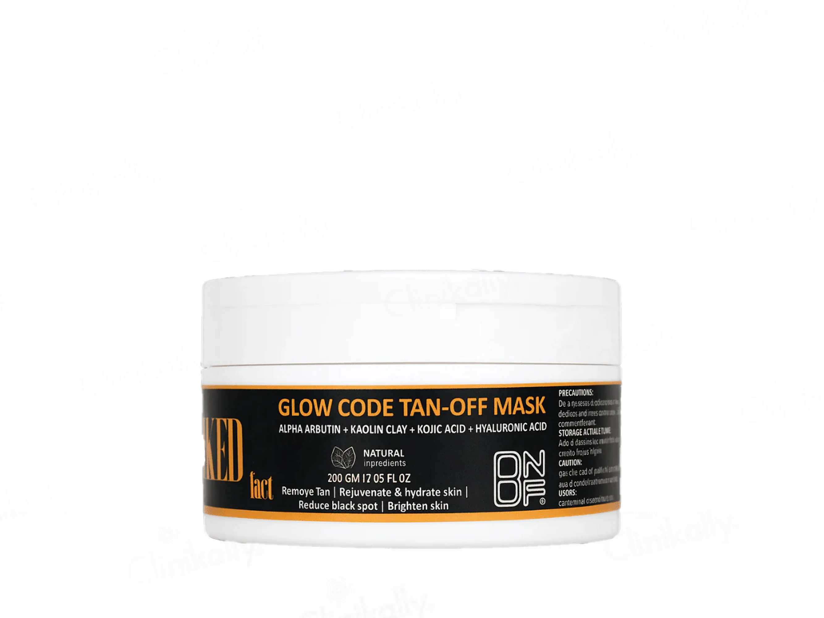 By Naked Fact Glow Code Tan-Off Mask - Image 2