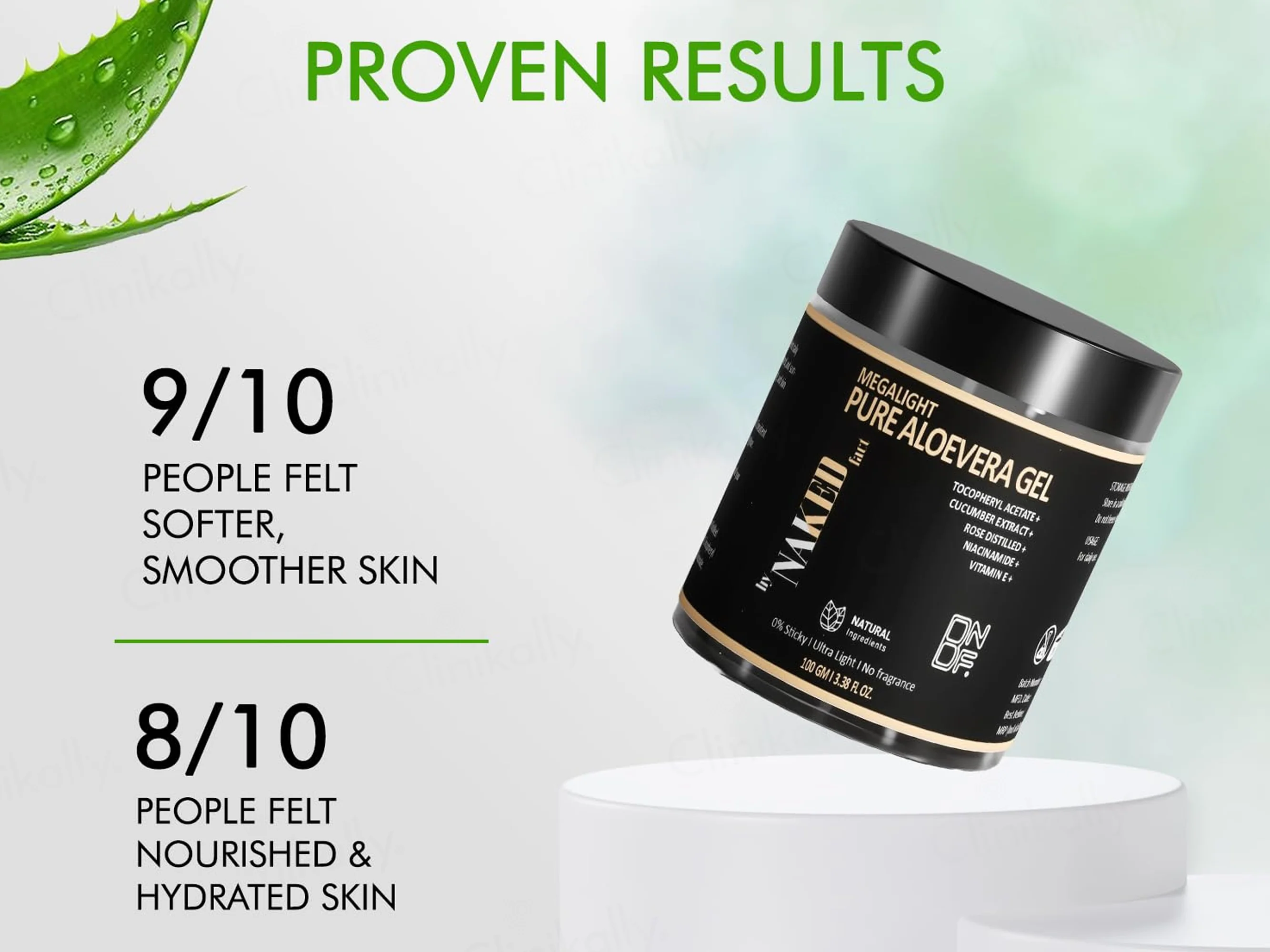 By Naked Fact Megalight Pure Aloevera Gel - Image 5
