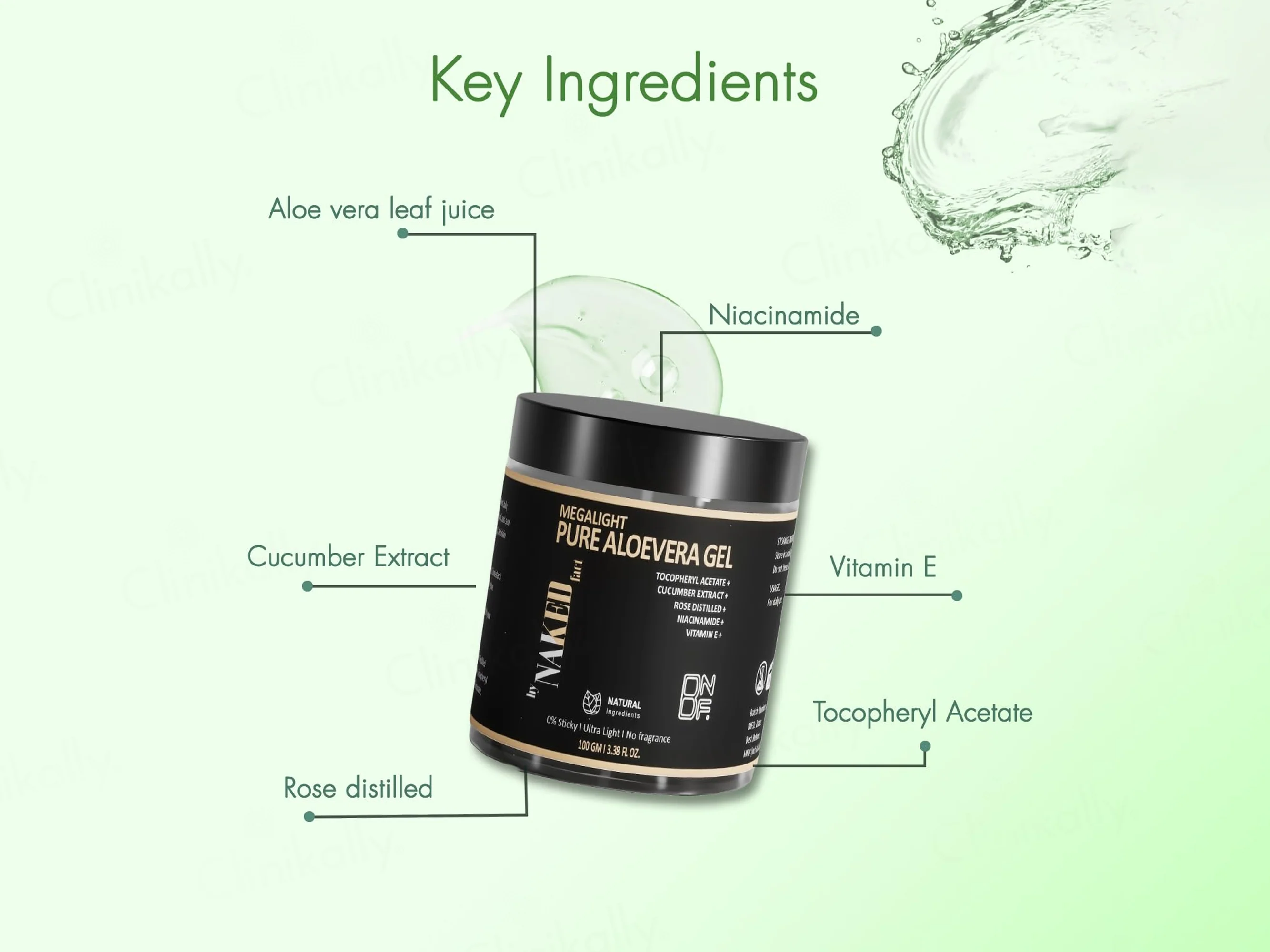 By Naked Fact Megalight Pure Aloevera Gel - Image 6