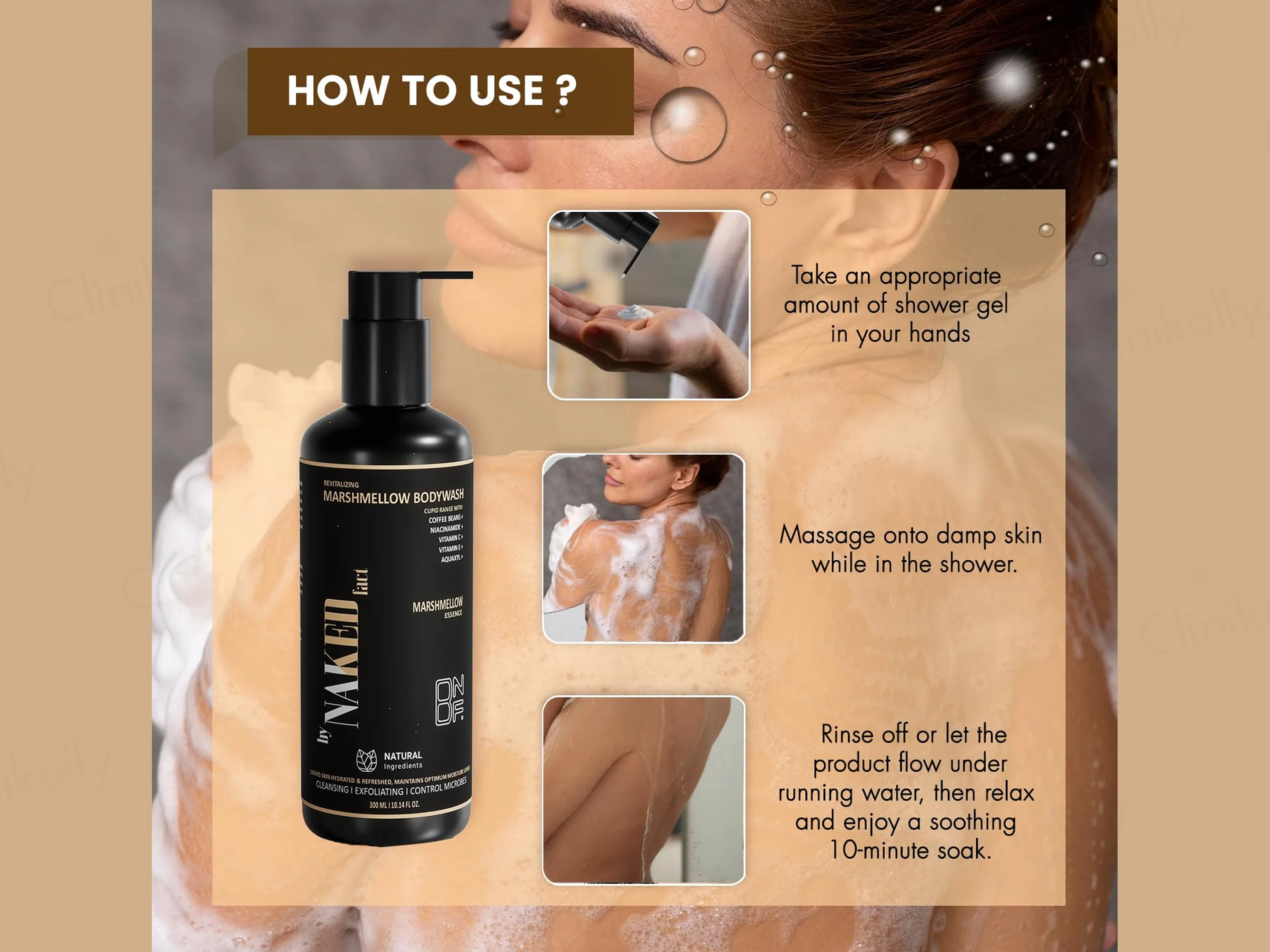By Naked Fact Revitalizing Cupid Marshmellow Bodywash - Image 5