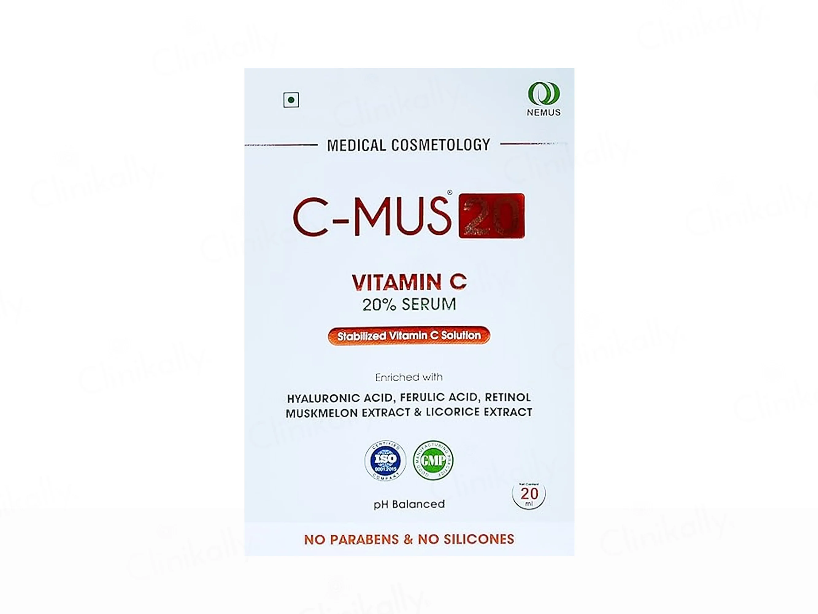 C-Mus 20 Vitamin C Face Serum - Image 3