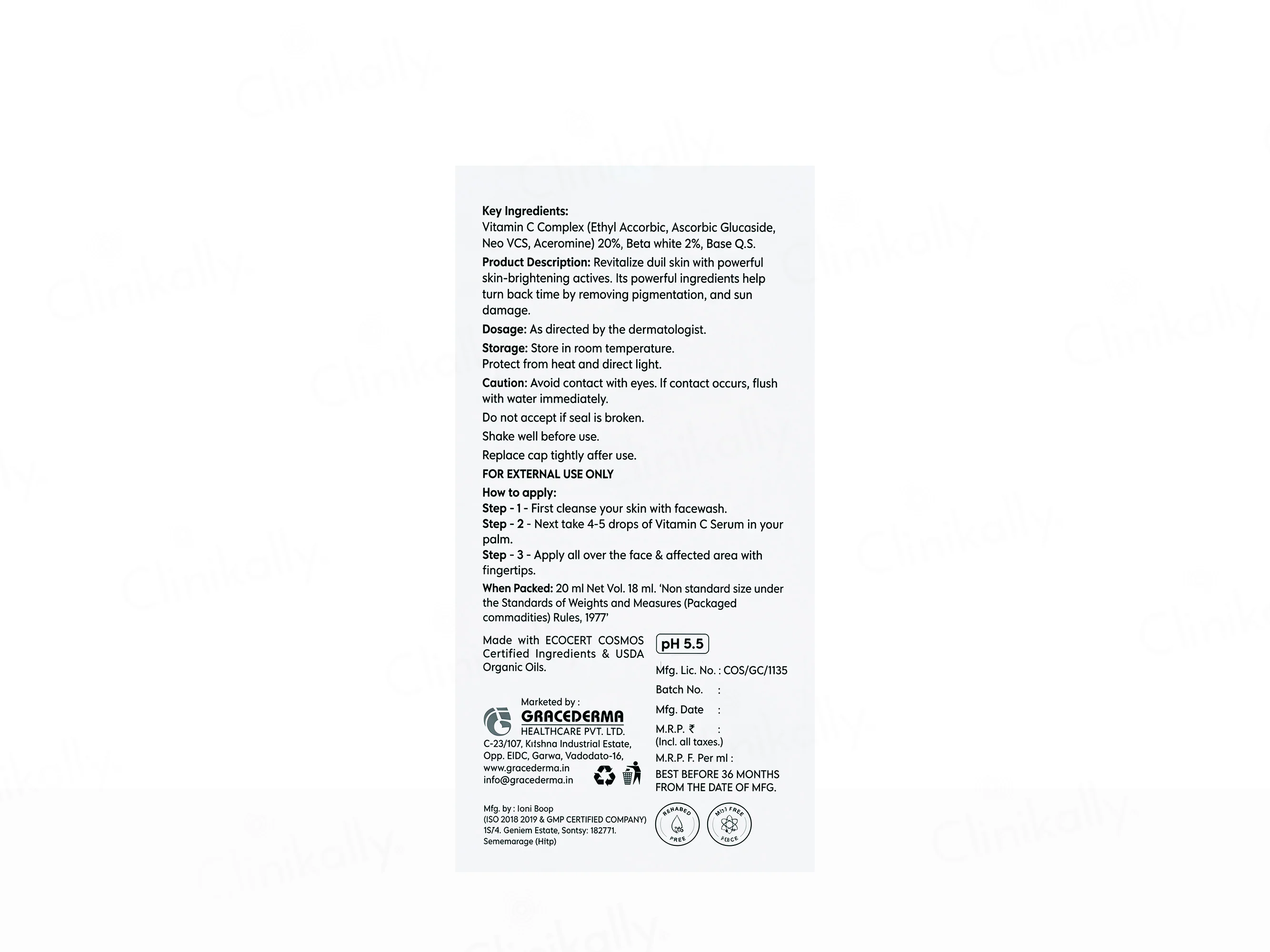 C-Shine Glow Enhancing Face Serum - Image 3